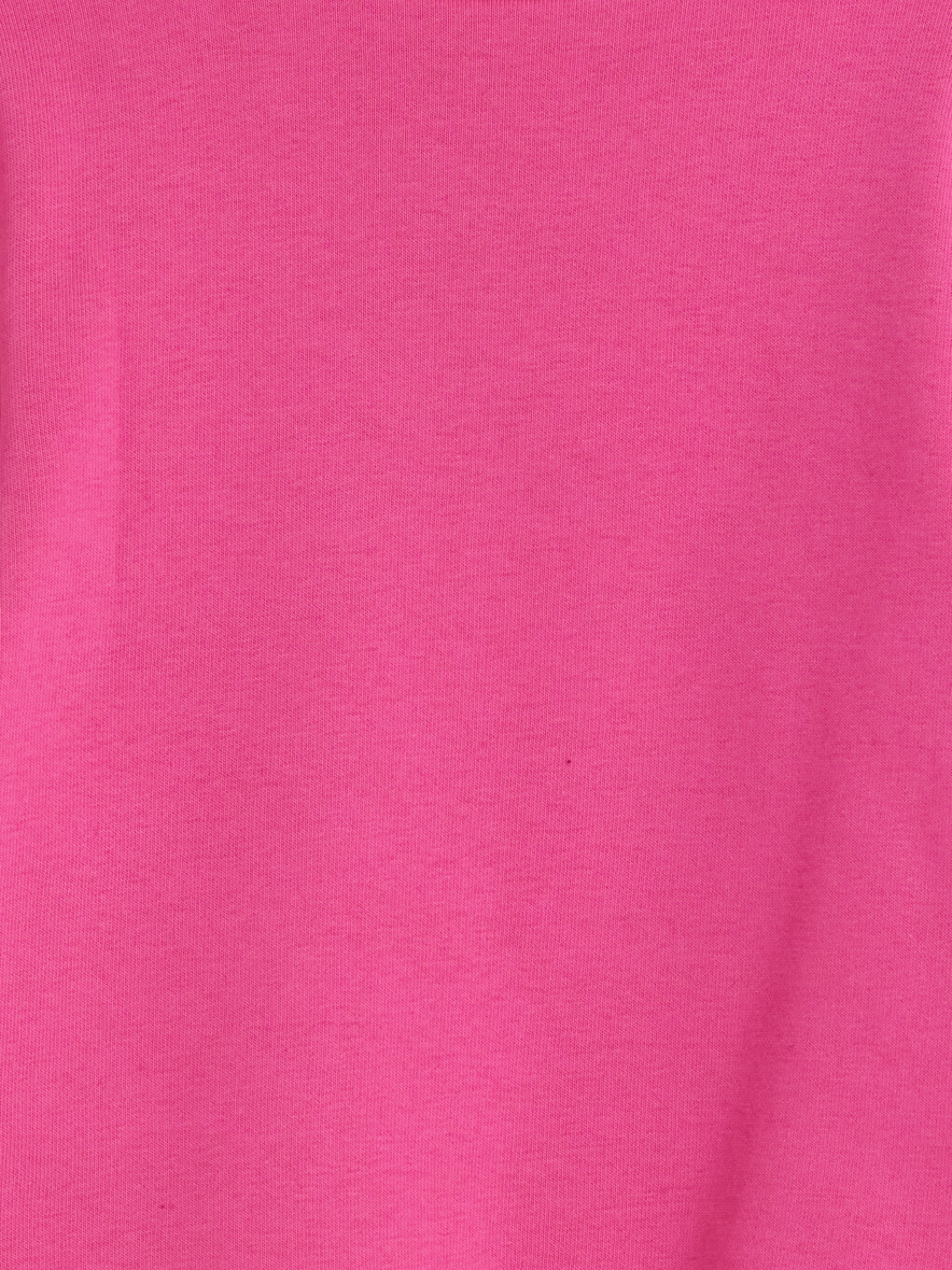 Fuşya Baskılı Kız Çocuk Kalın Sweatshirt-1