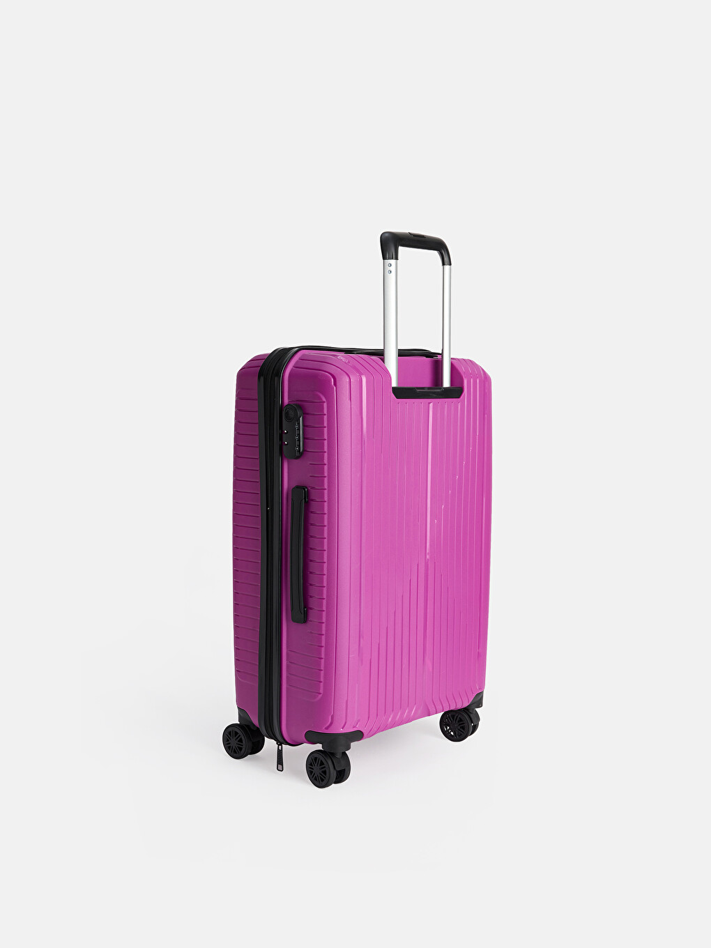 Lock Detailed Small Size Suitcase-1