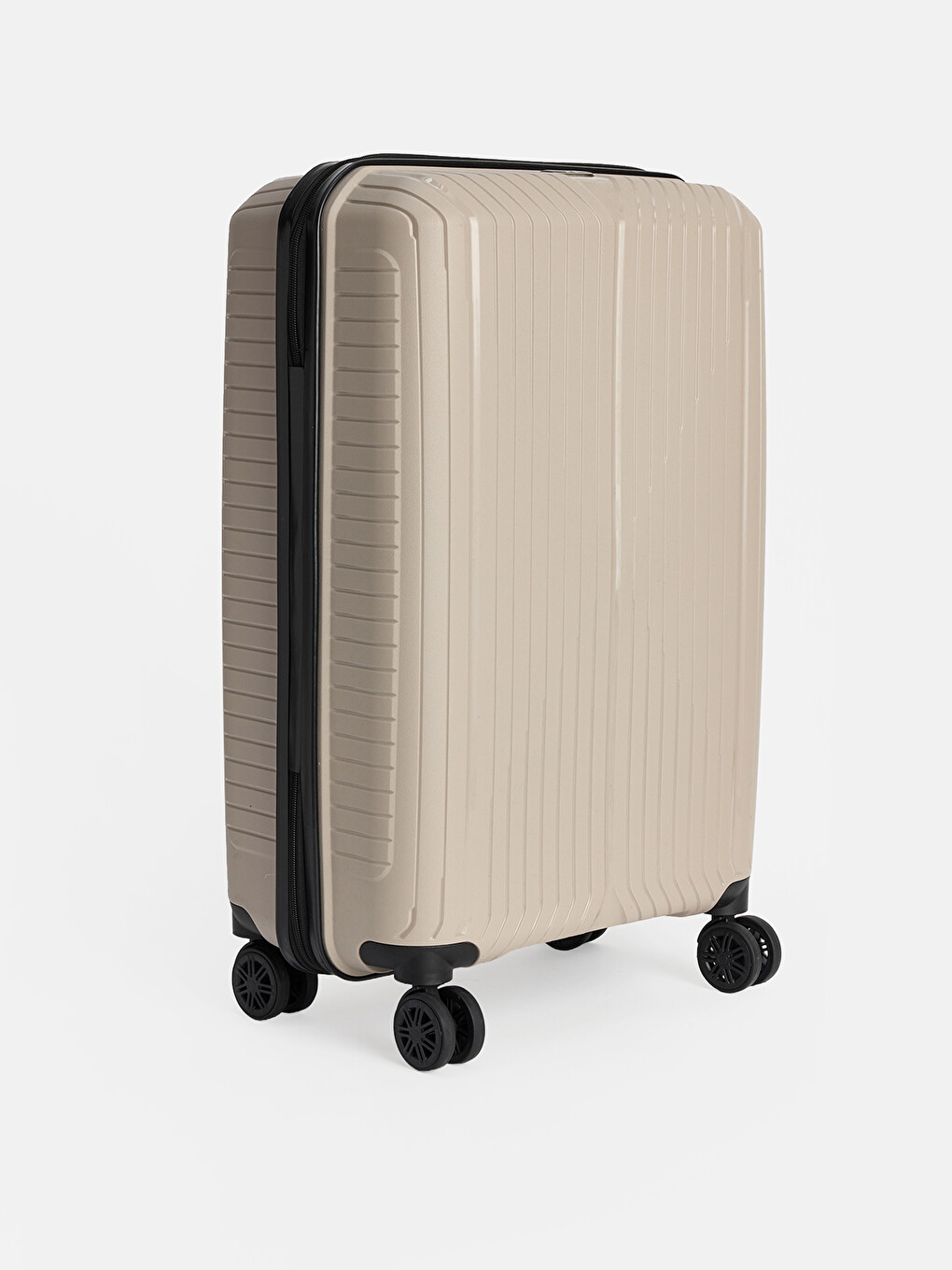 Lock Detailed Large Size Suitcase