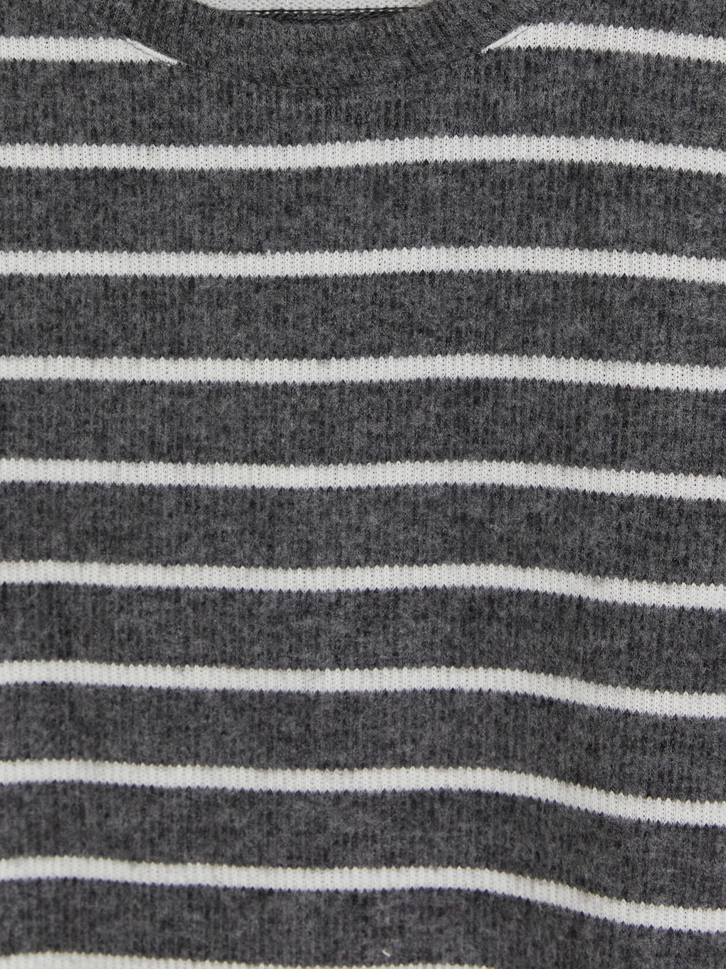 Crew Neck Striped Women's Body-1