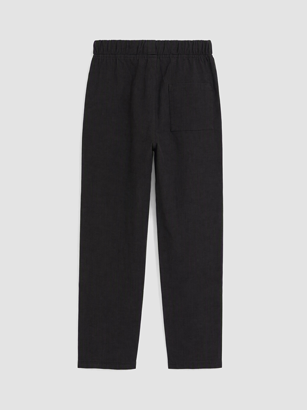 Siyah Slim Fit Erkek Çocuk Pantolon-2