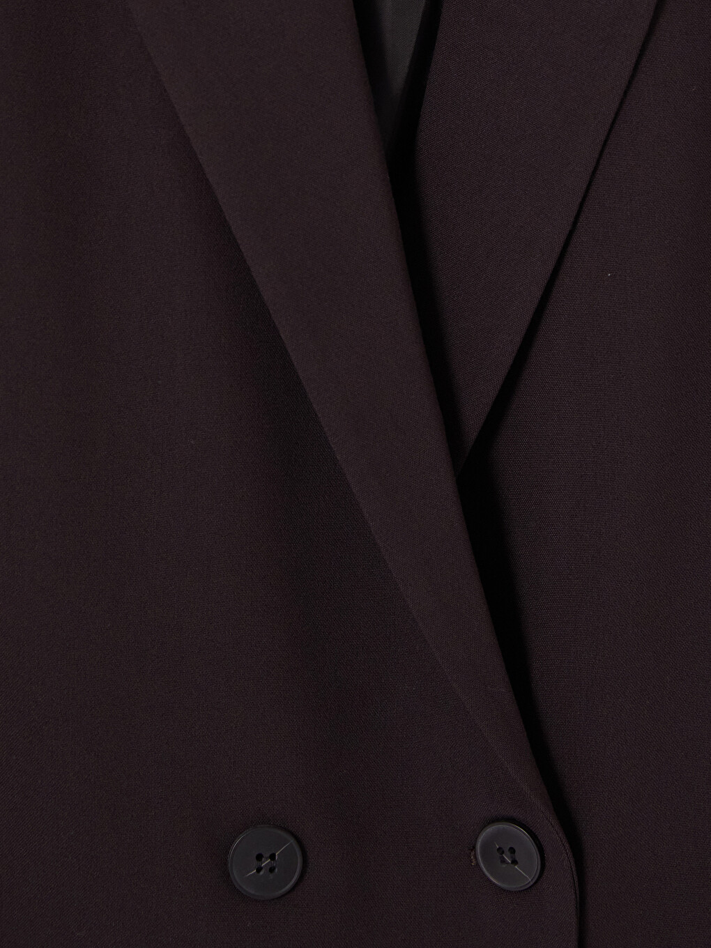 Kahverengi Kruvaze Yaka Kadın Blazer Ceket-2