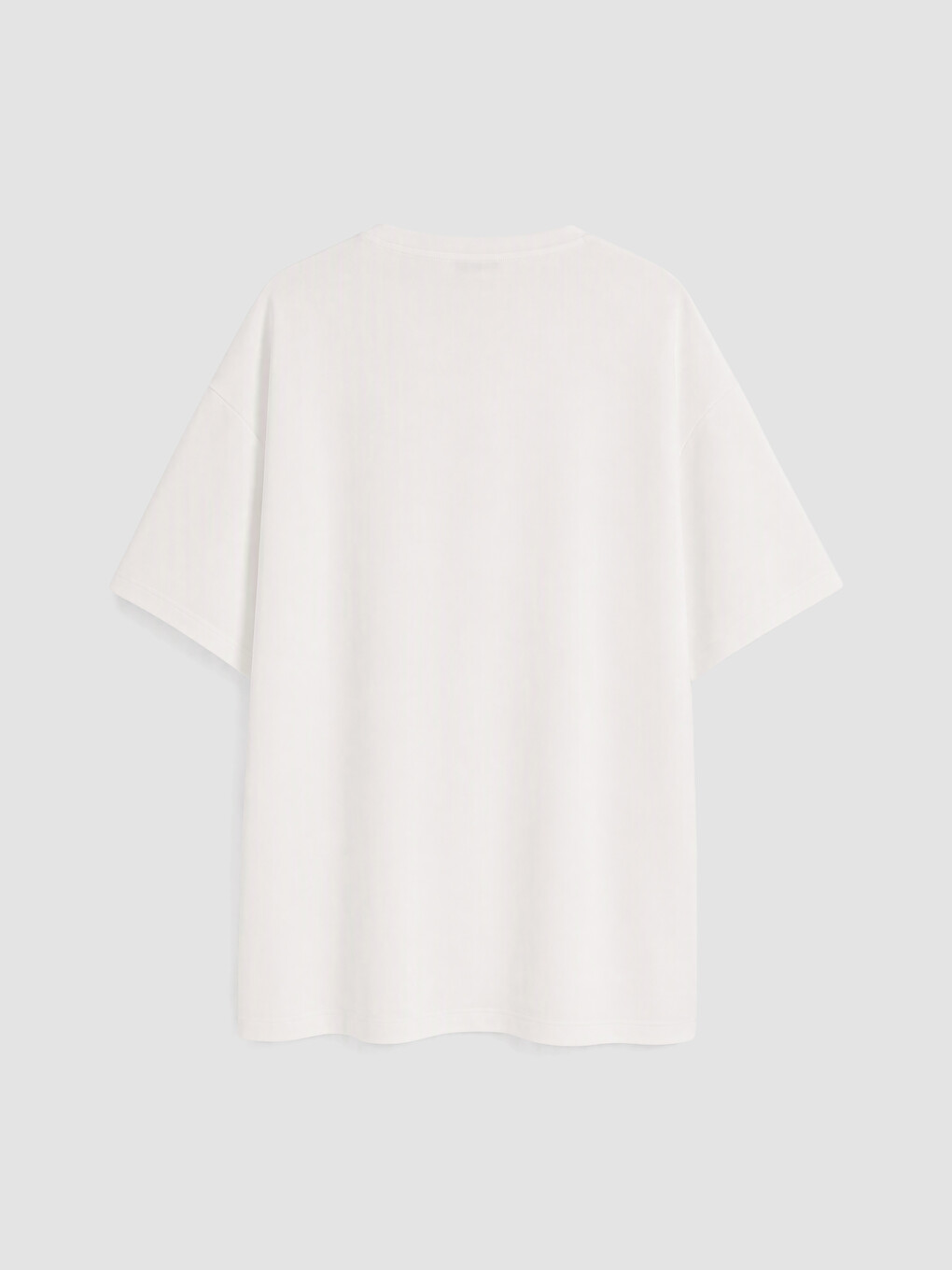 T-shirt Oversize Madhësi Plus Për Gra-4