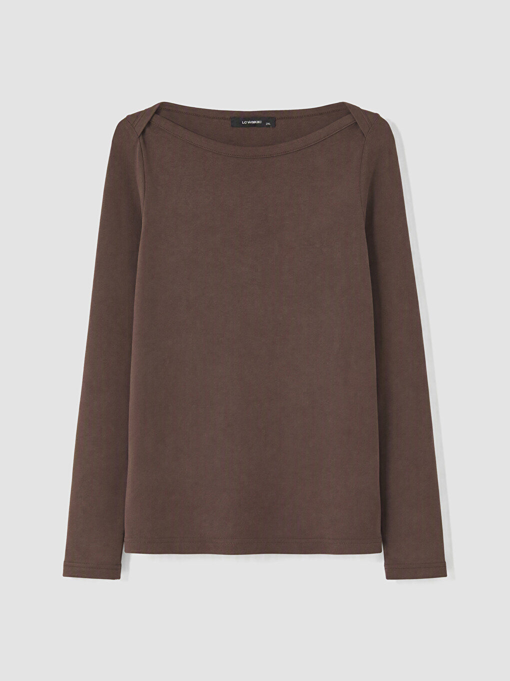 Woman Brown T-shirt-3