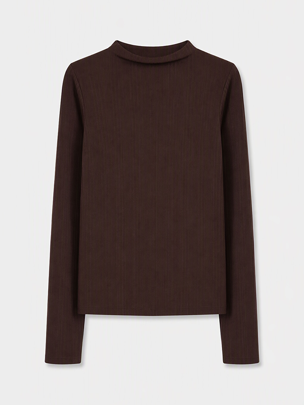 Mock Neck Women's Ribbed Body