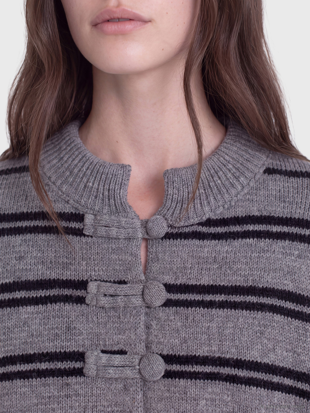 Woman Grey Cardigan-2
