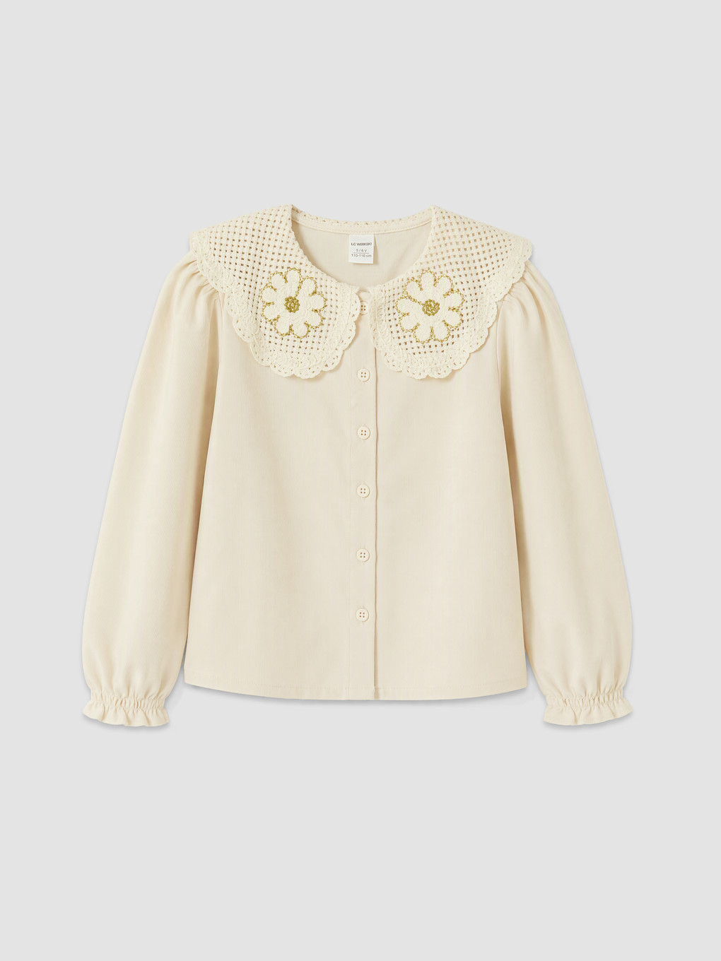 Girl Ecru Shirt