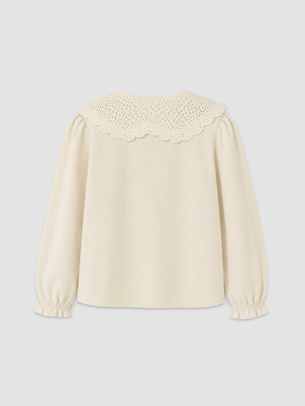 Girl Ecru Shirt-1