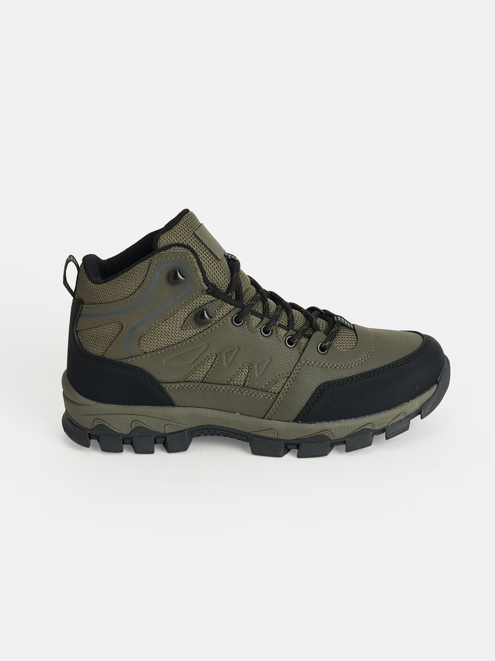 Man Khaki Boots-1