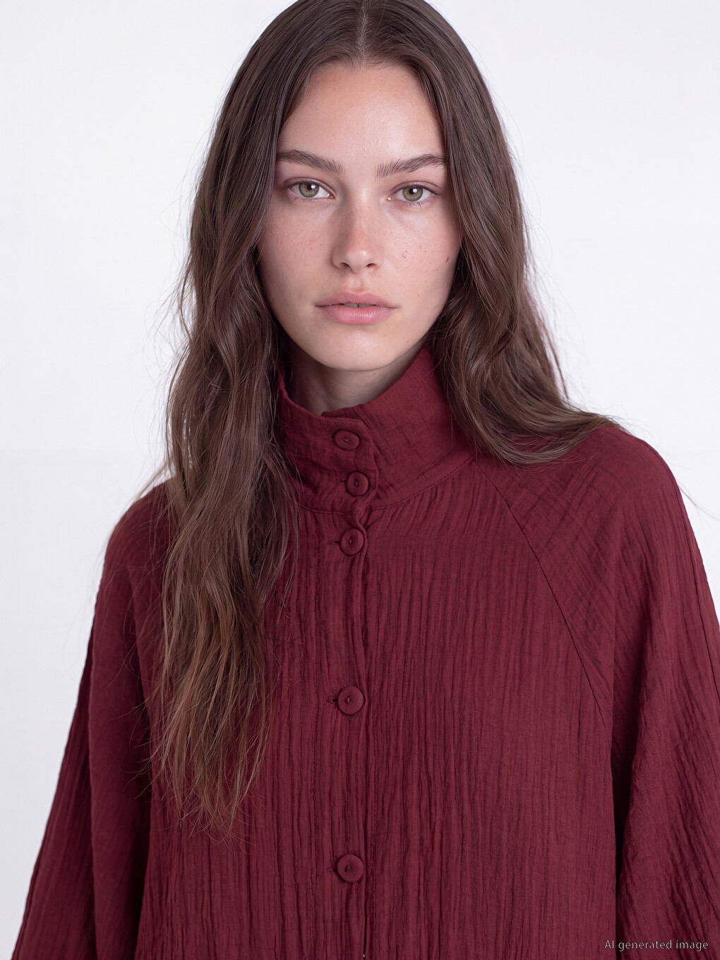 Mock Neck Women's Jacket-2