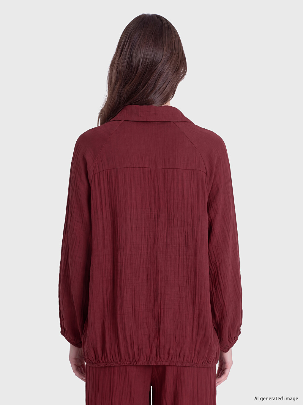 Mock Neck Women's Jacket-7