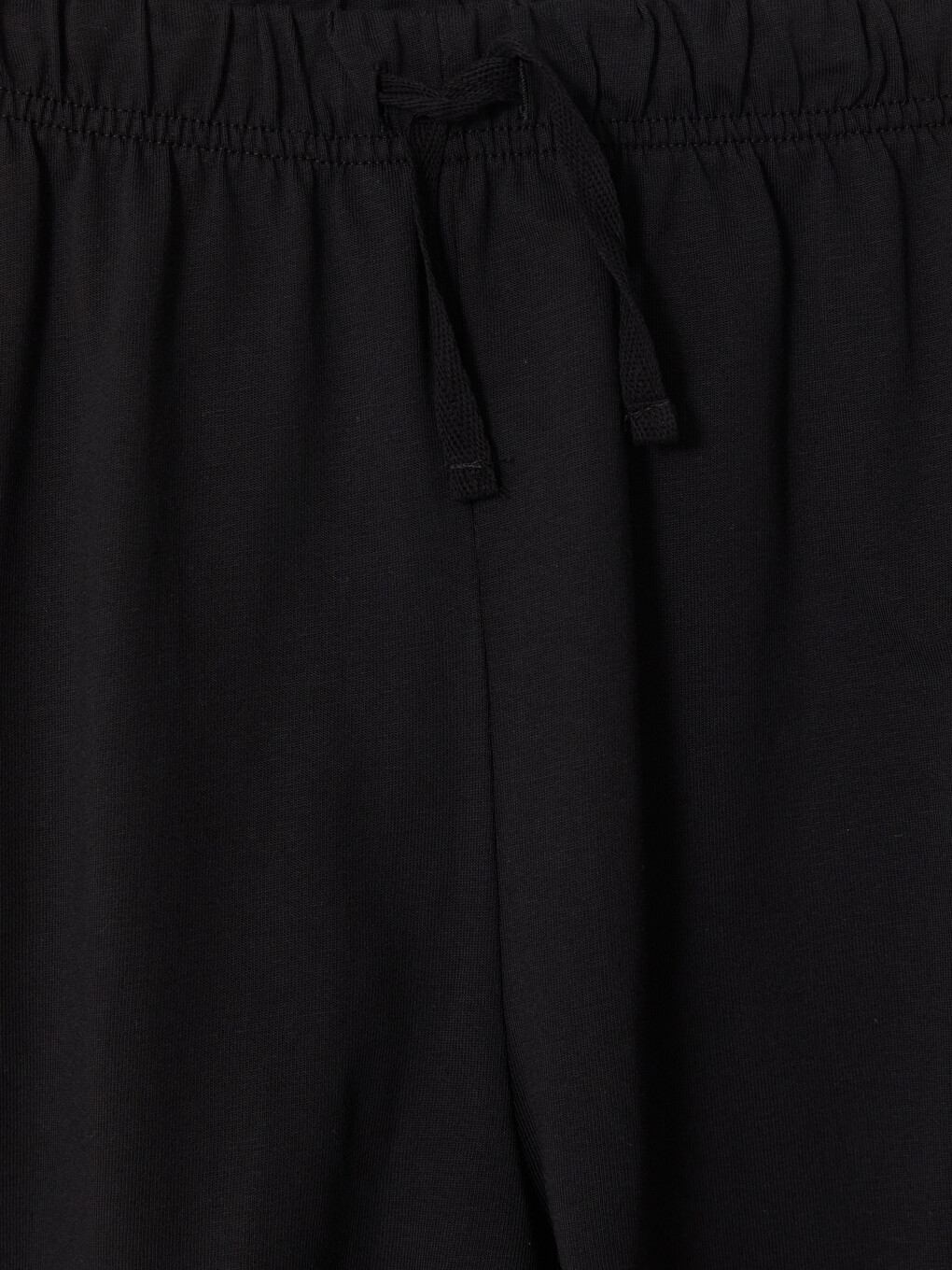 Siyah Regular Fit Erkek Pijama Altı-2