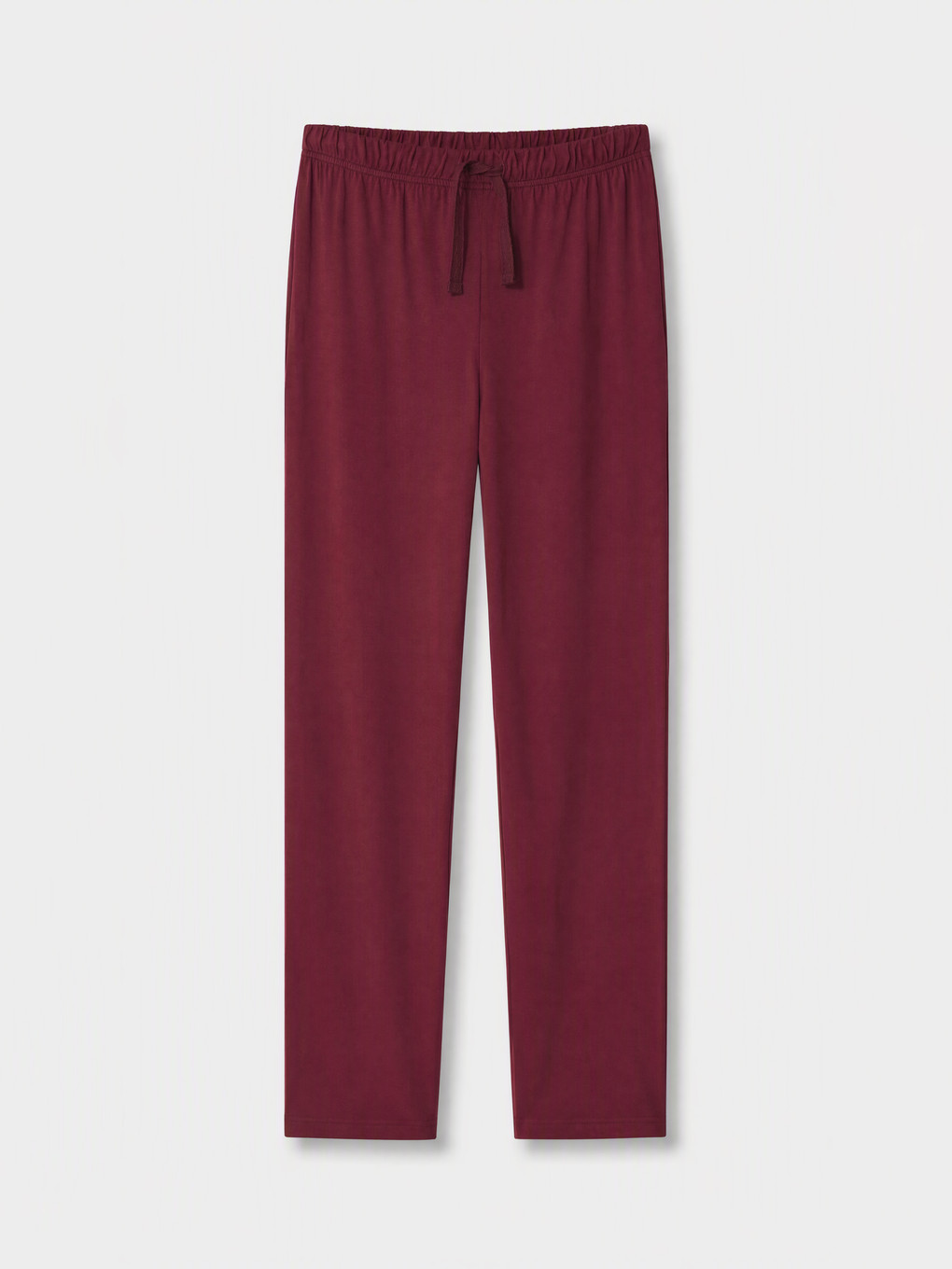 Bordo Regular Fit Erkek Pijama Alt