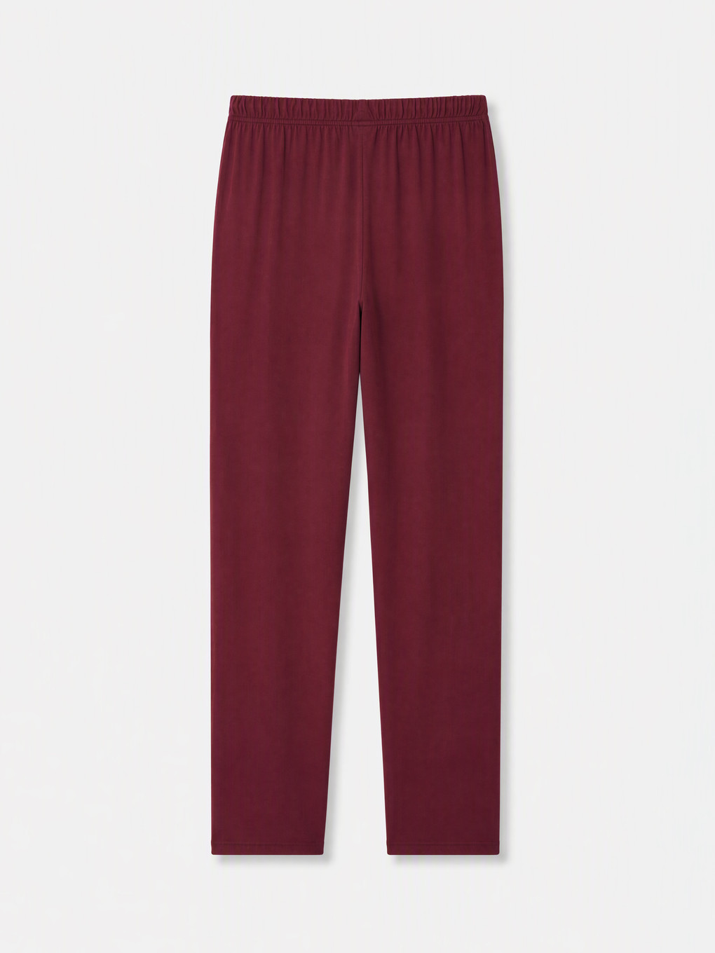 Bordo Regular Fit Erkek Pijama Alt-1