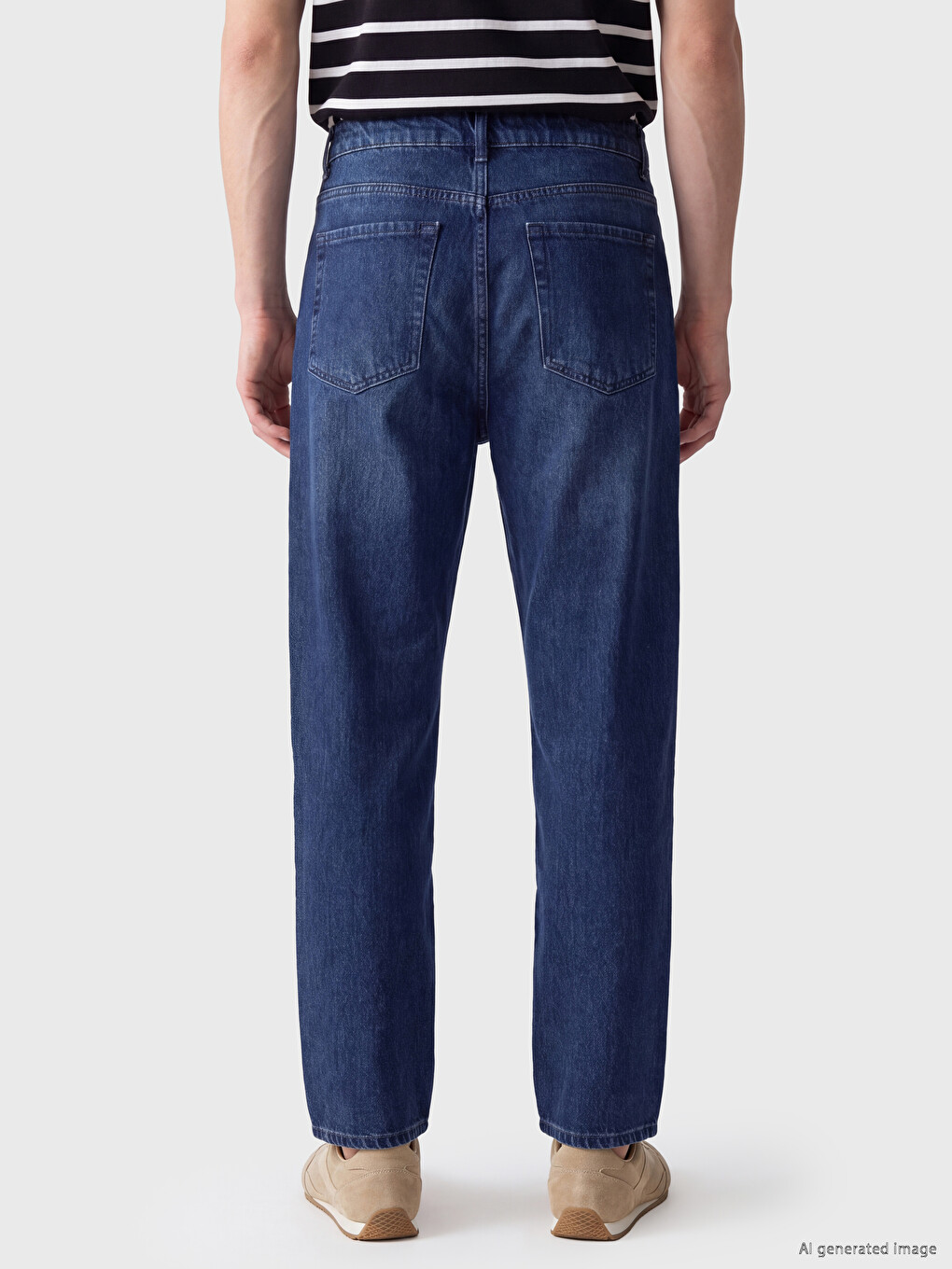 İndigo 880 Balloon Fit Erkek Jean Pantolon-3