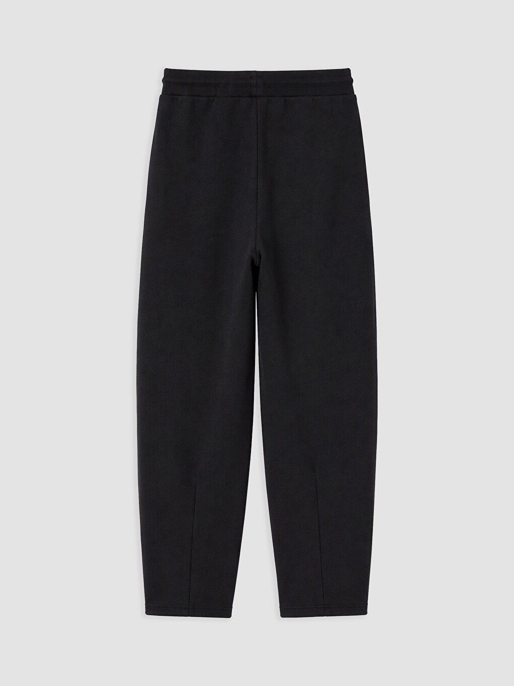 Woman Black Sweatpants-1