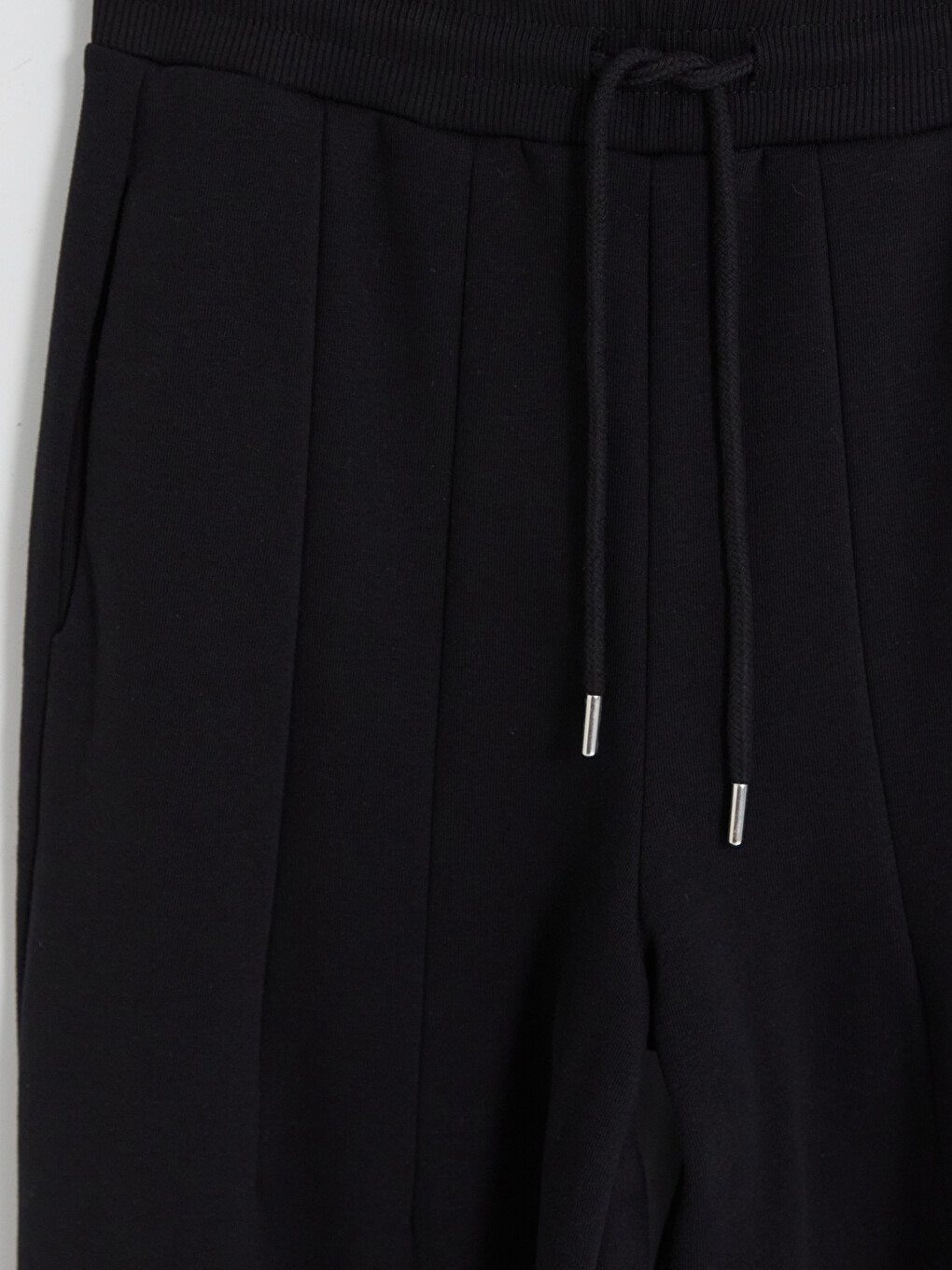 Woman Black Sweatpants-2