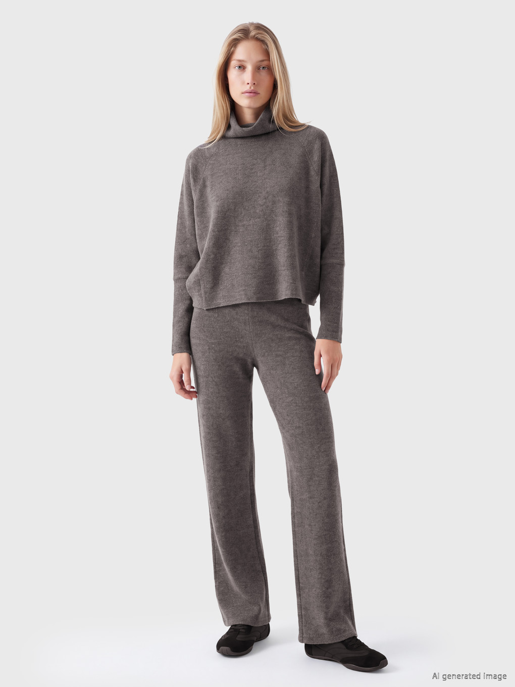 Woman Anthracite Blouse-1