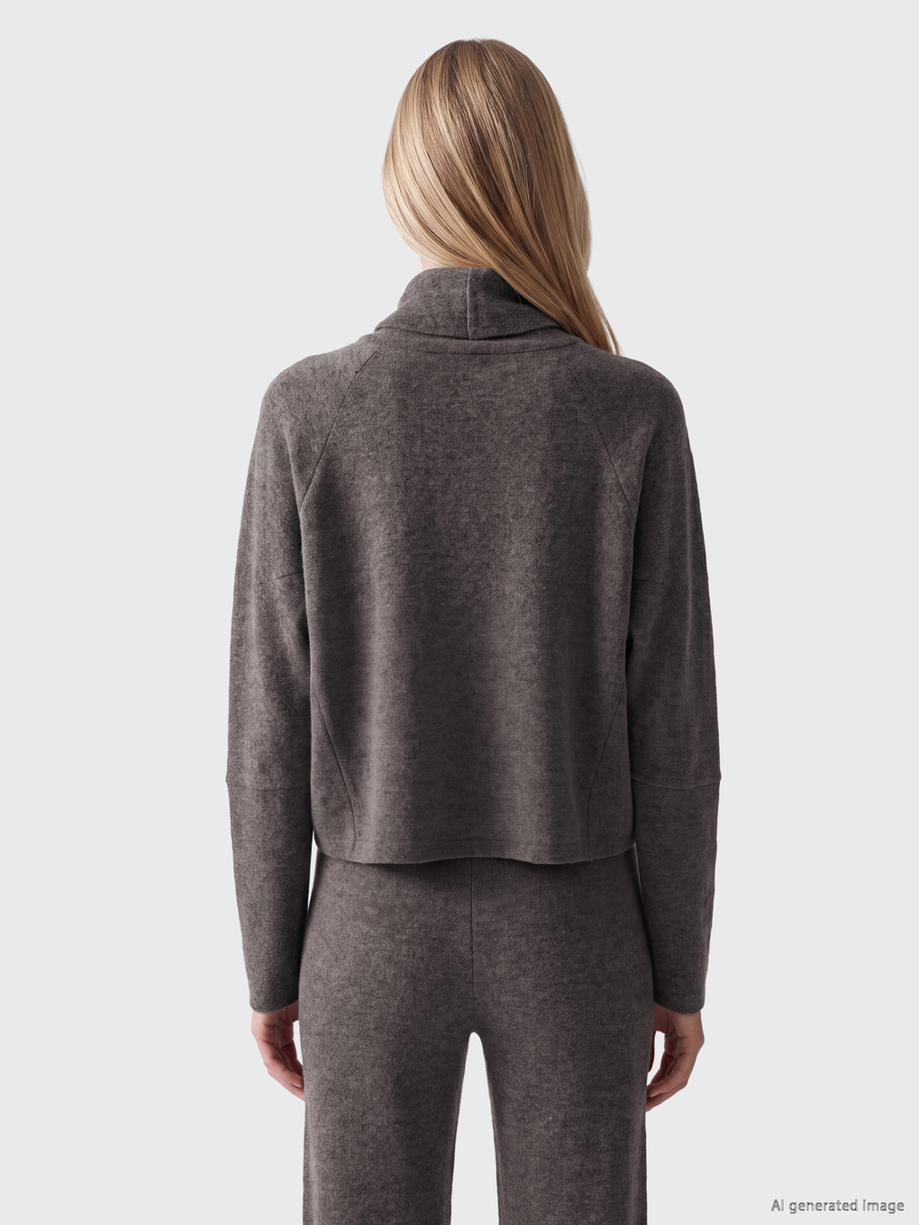 Woman Anthracite Blouse-3