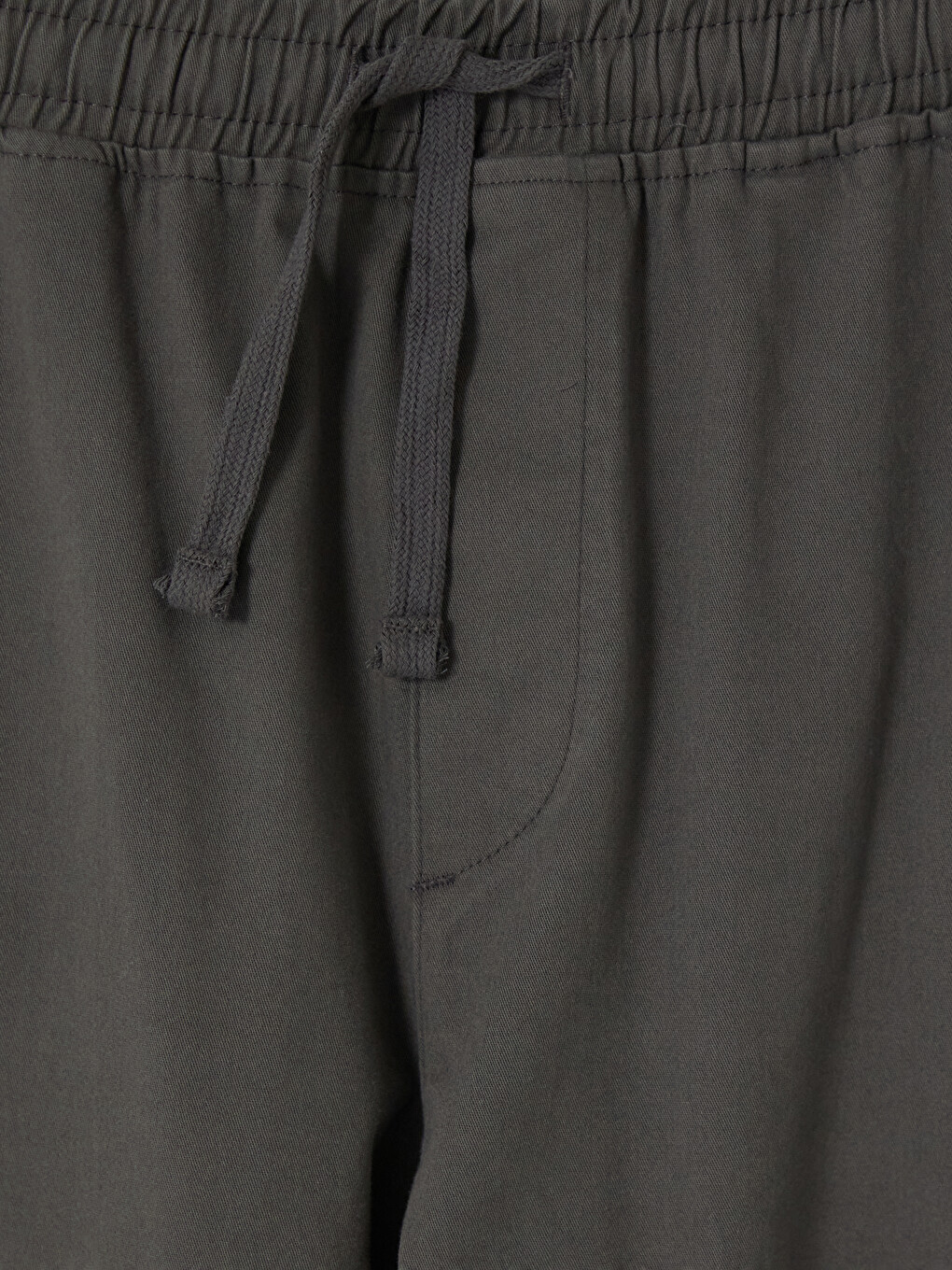 Gri Relax Fit Erkek Pantolon-2
