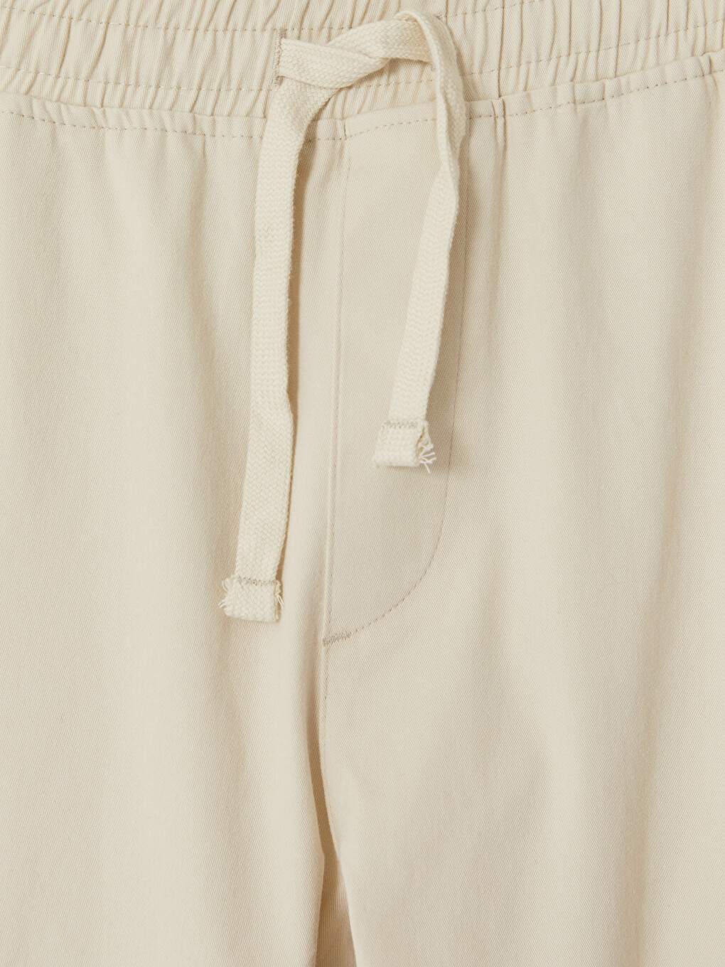 Bej Relax Fit Erkek Pantolon-2