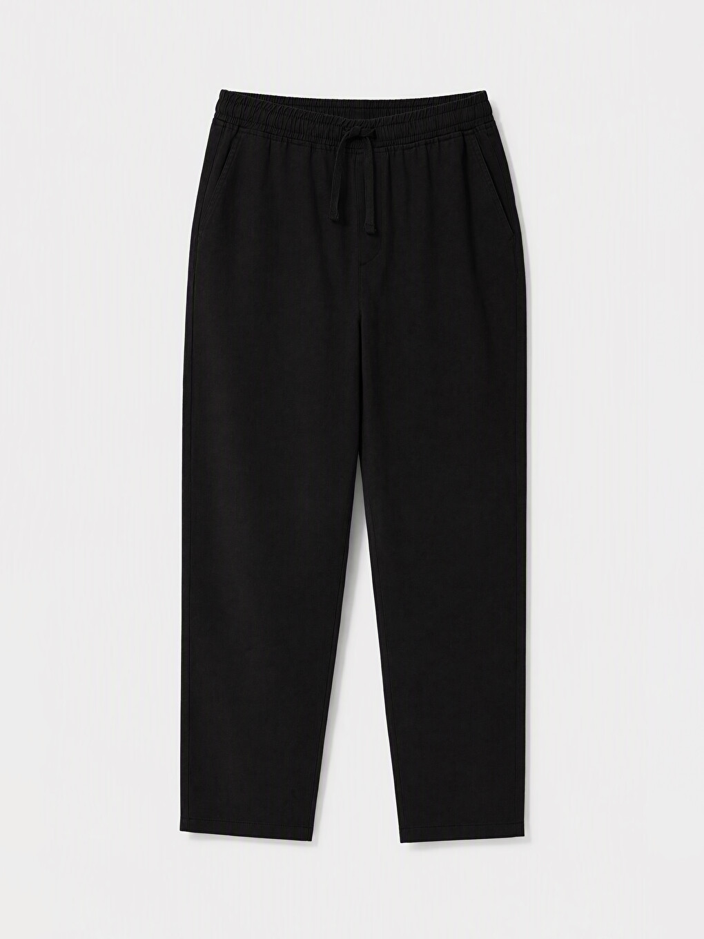 Siyah Relax Fit Erkek Pantolon