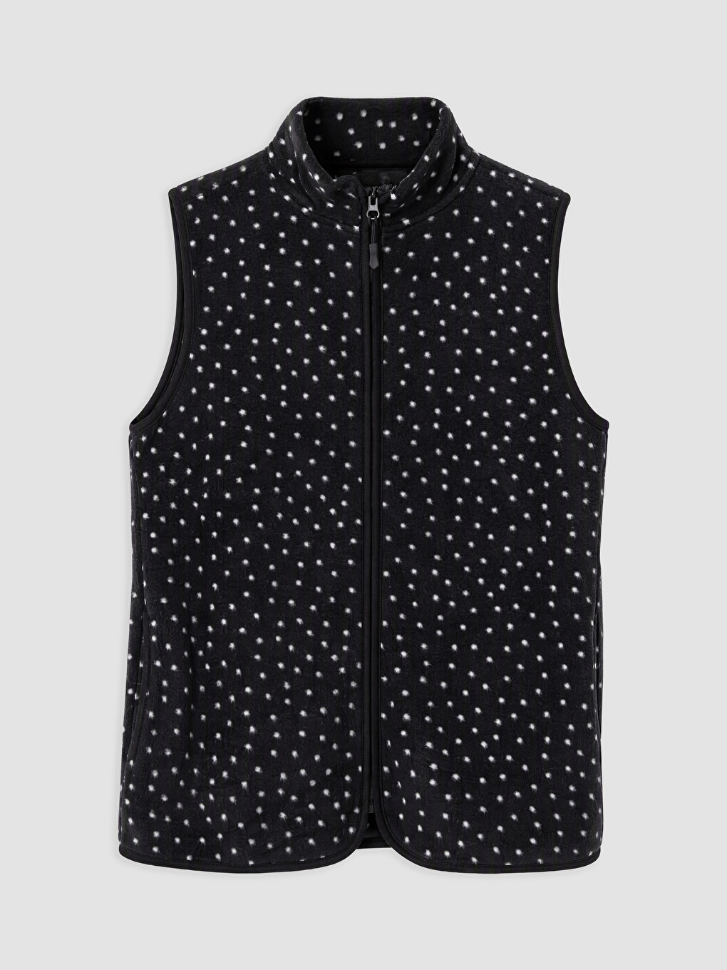 Woman Black Knit Gilet