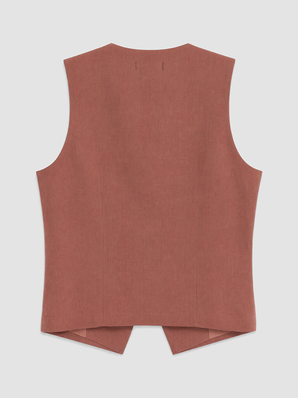 Woman Brown Waistcoat-2