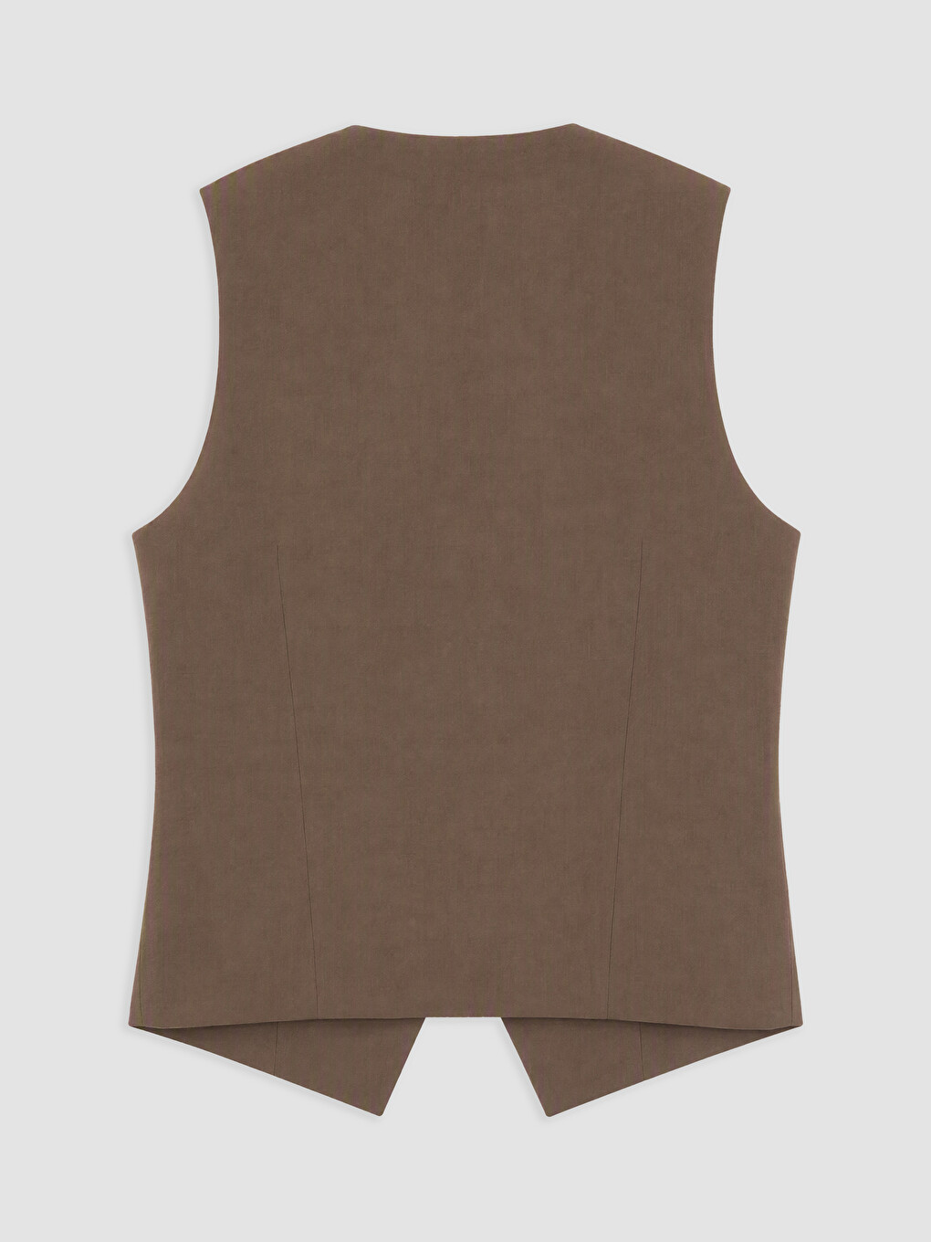 Woman Brown Waistcoat-1