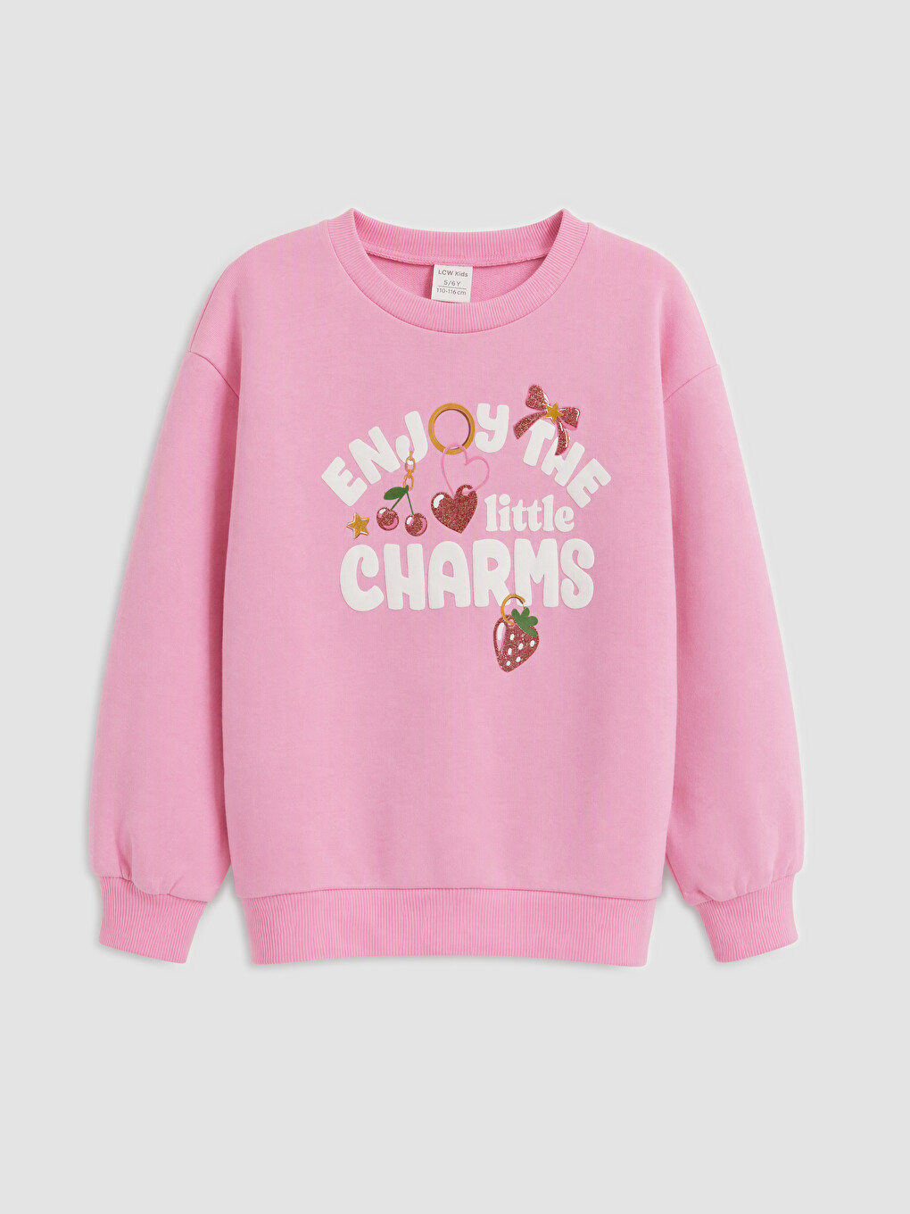 Girl Ecru Sweatshirt-1