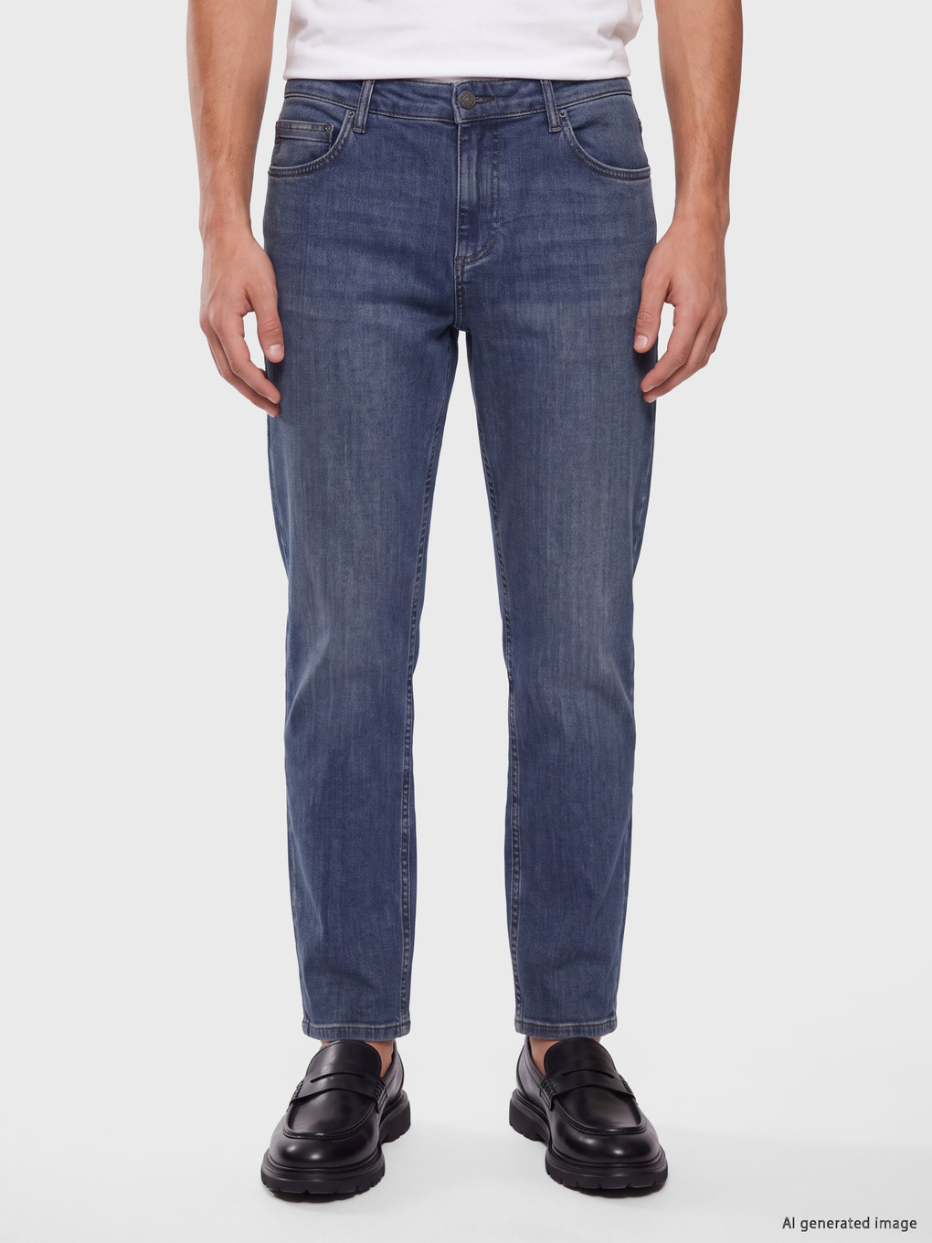 Antrasit 779 Regular Fit Erkek Jean Pantolon-1