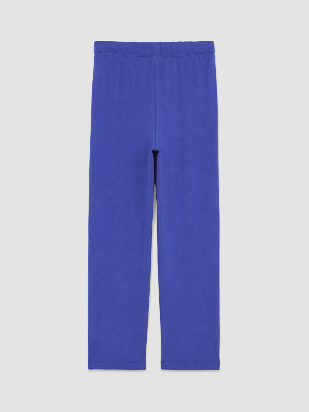 Beyaz Bisiklet Yaka Erkek Çocuk Pijama Takımı-5