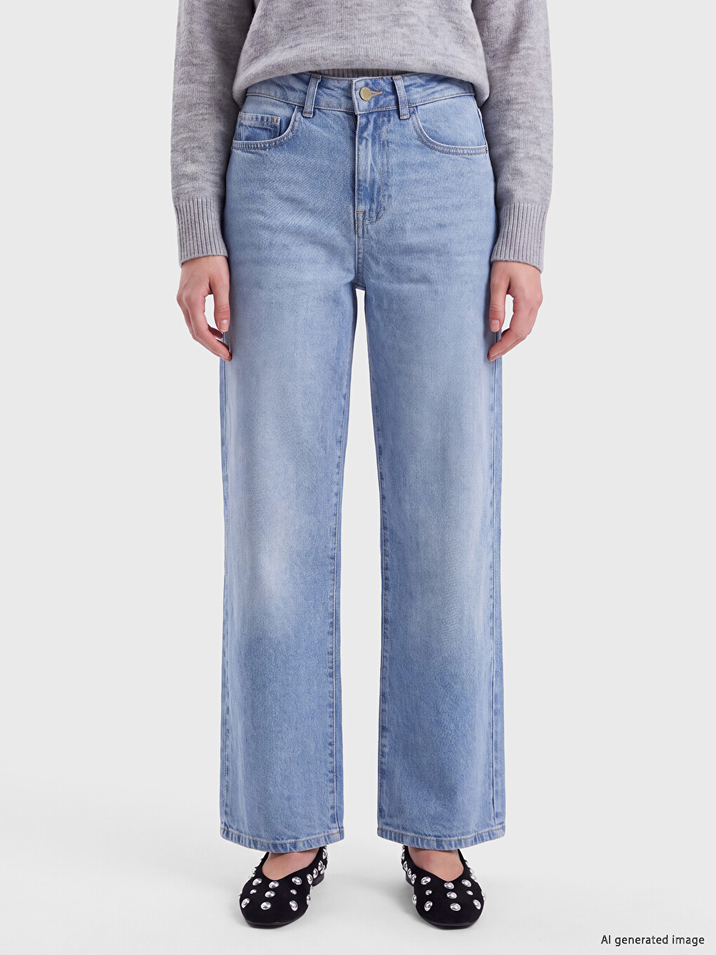Woman Indigo Jeans-1
