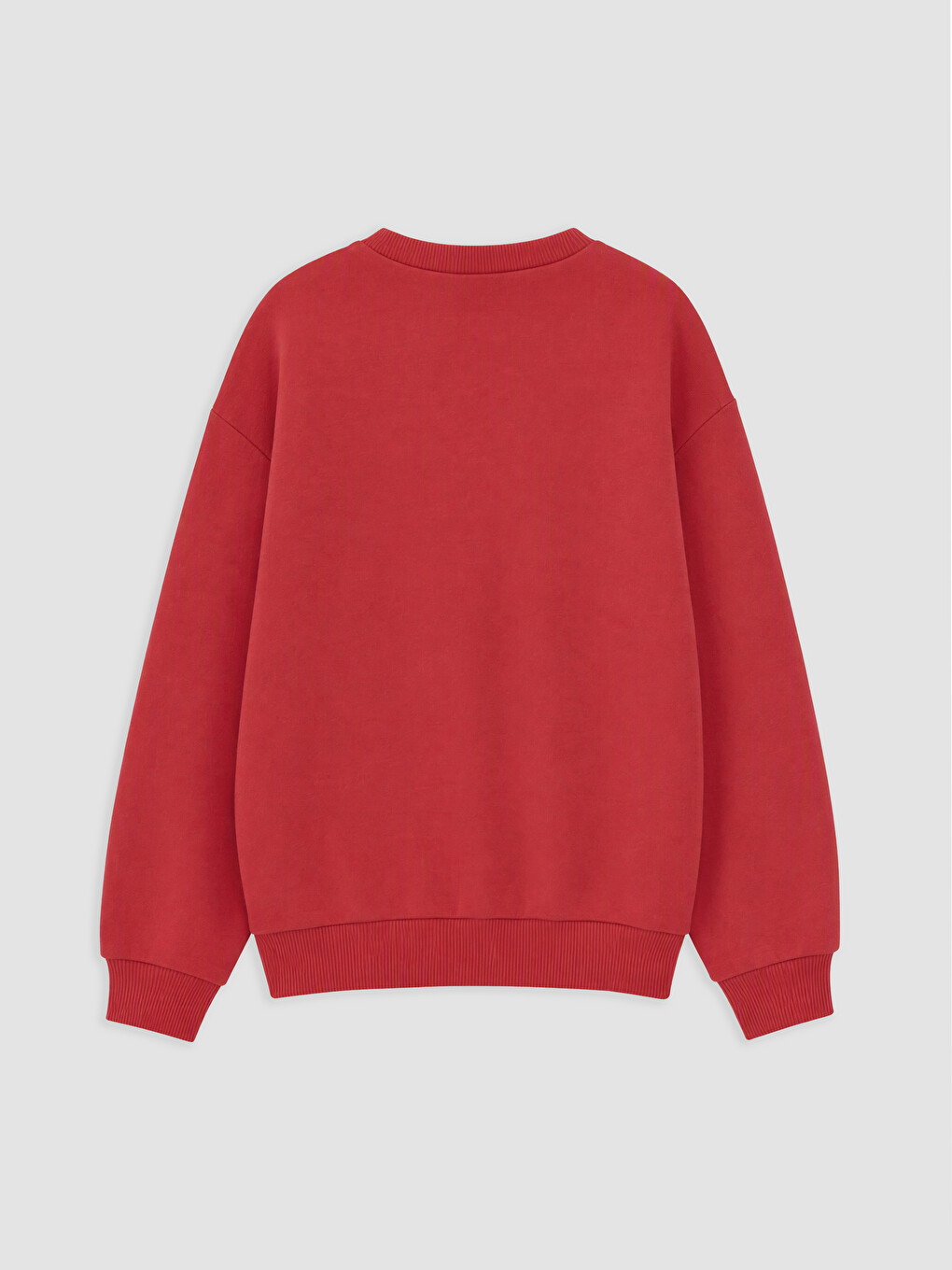 Pembe Baskılı Erkek Çocuk Sweatshirt-1