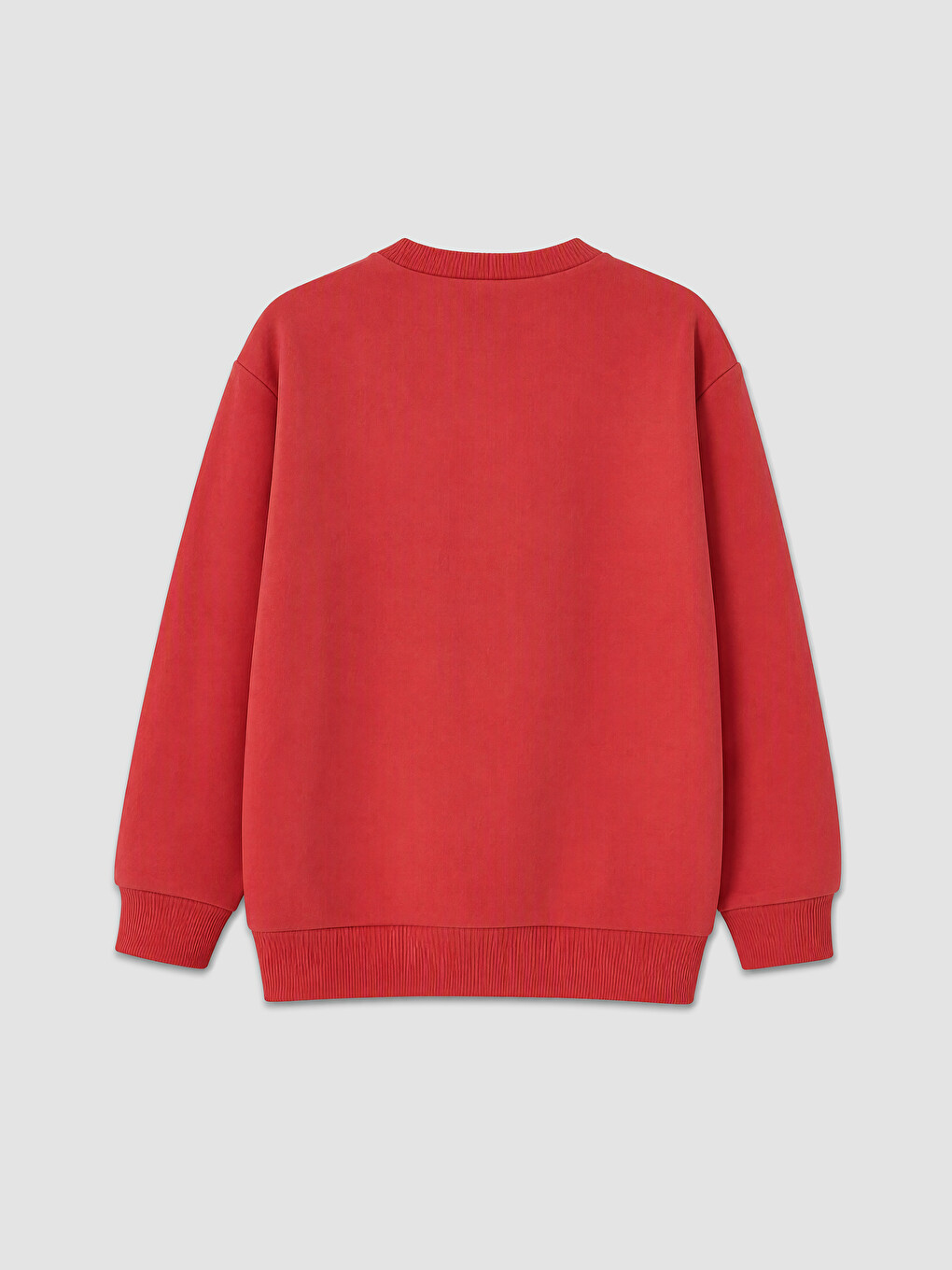 Pembe Baskılı Erkek Çocuk Sweatshirt-1