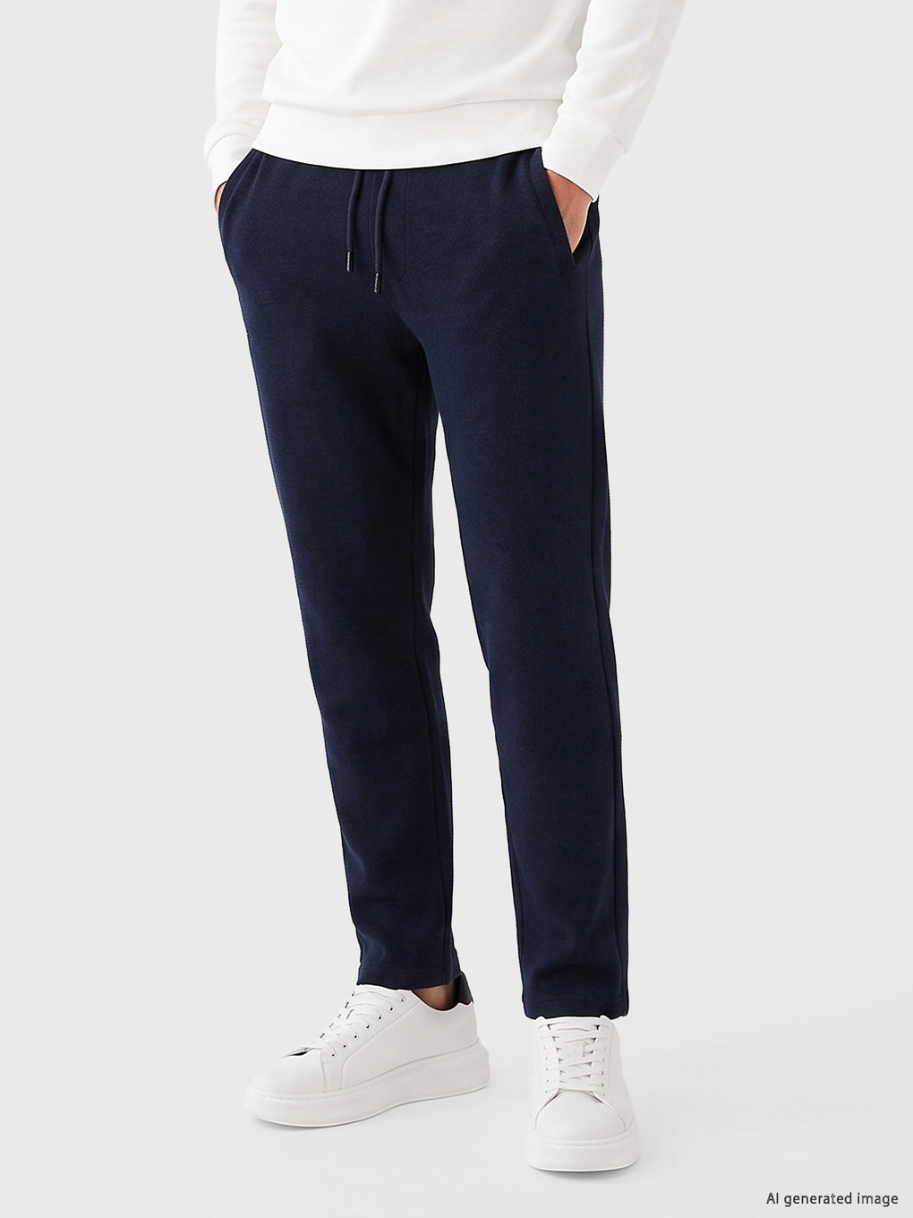 Lacivert Regular Fit Erkek Eşofman Altı-1