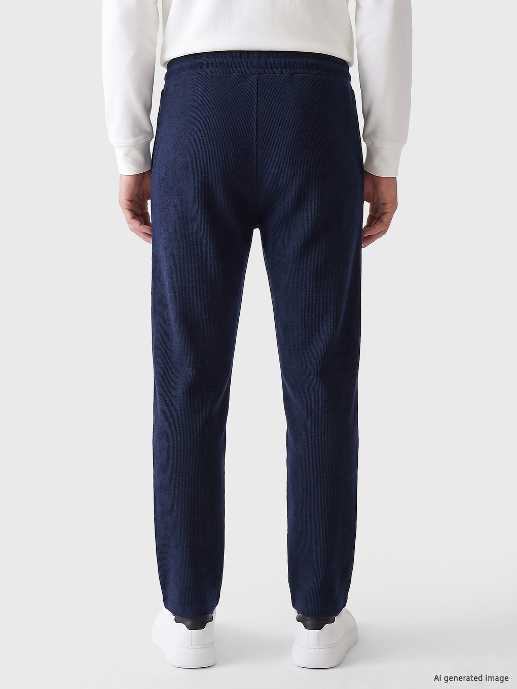 Lacivert Regular Fit Erkek Eşofman Altı-3