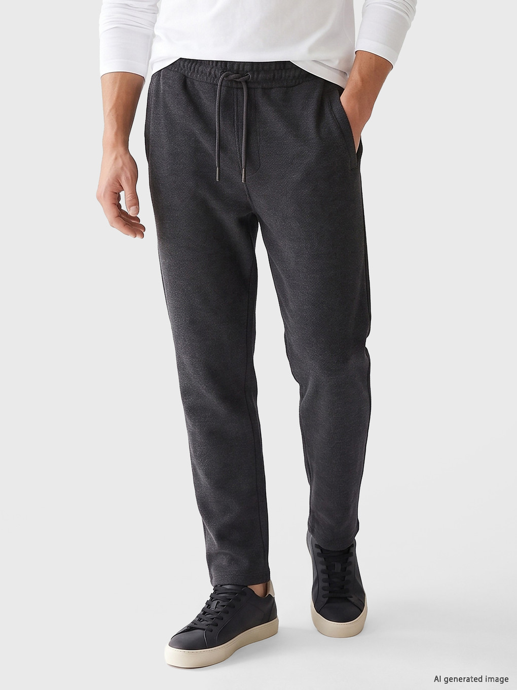 Antrasit Regular Fit Erkek Eşofman Altı-1