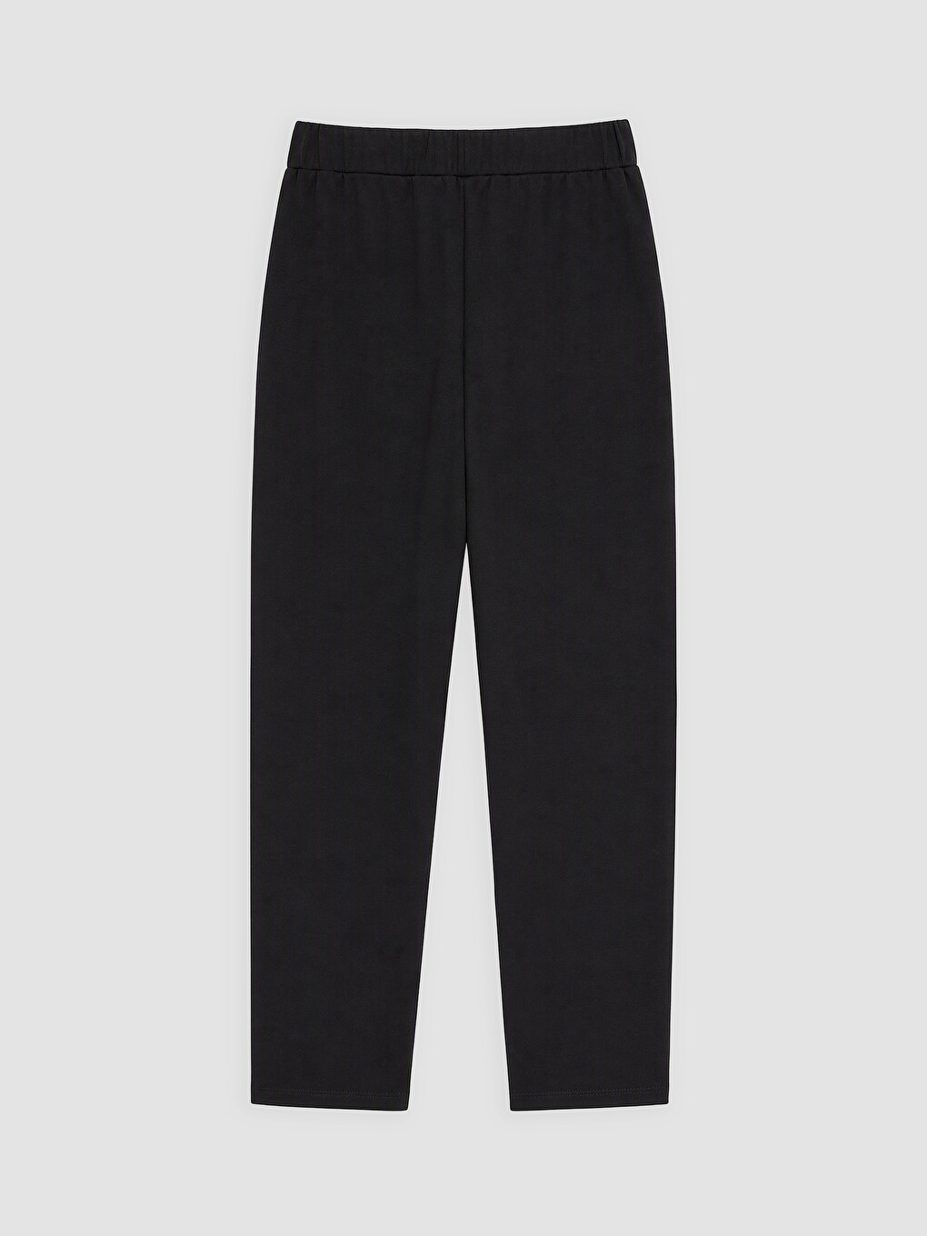 Woman Black Sweatpants-1