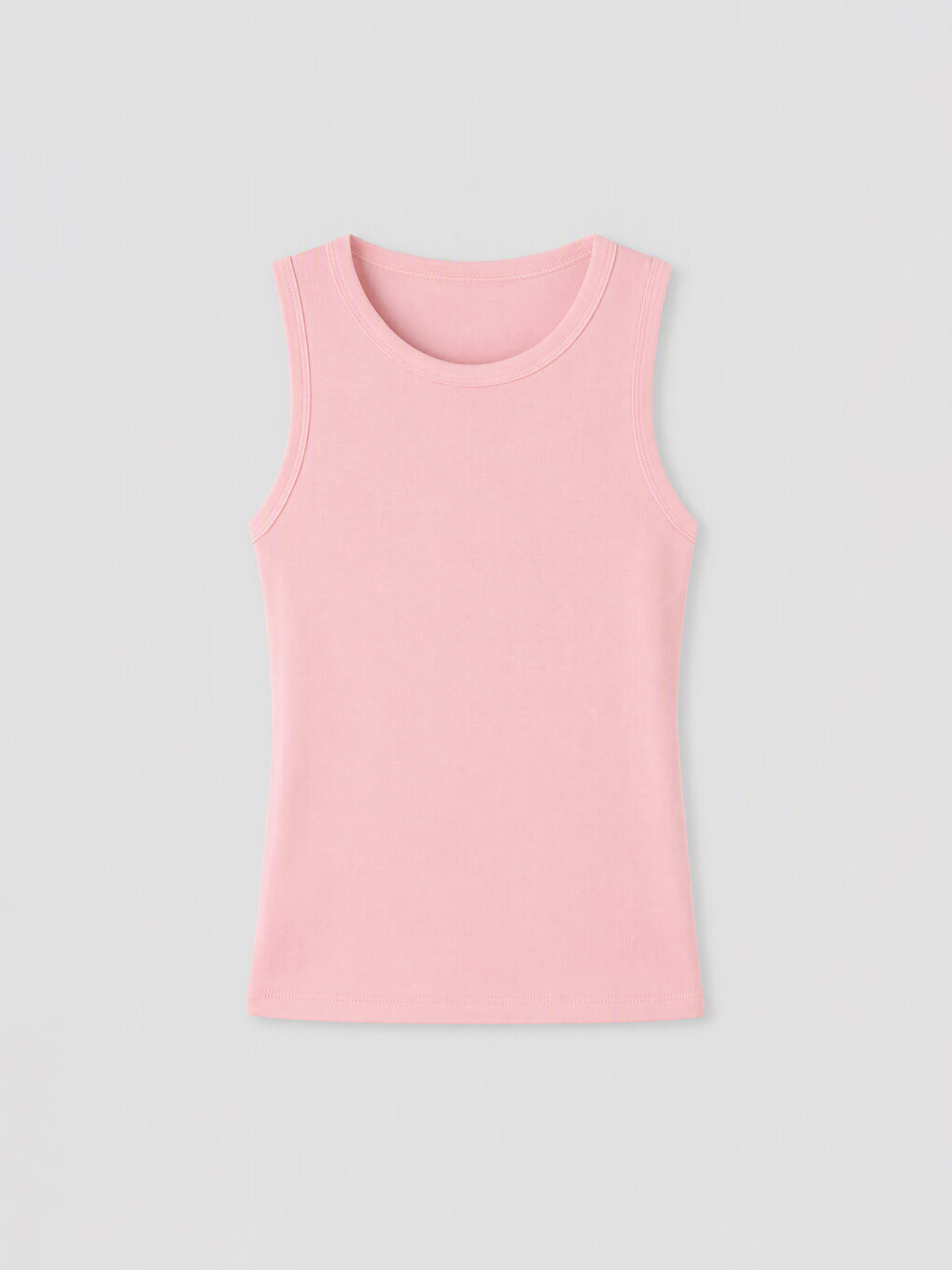 Pembe Bisiklet Yaka Kadın Atlet-4