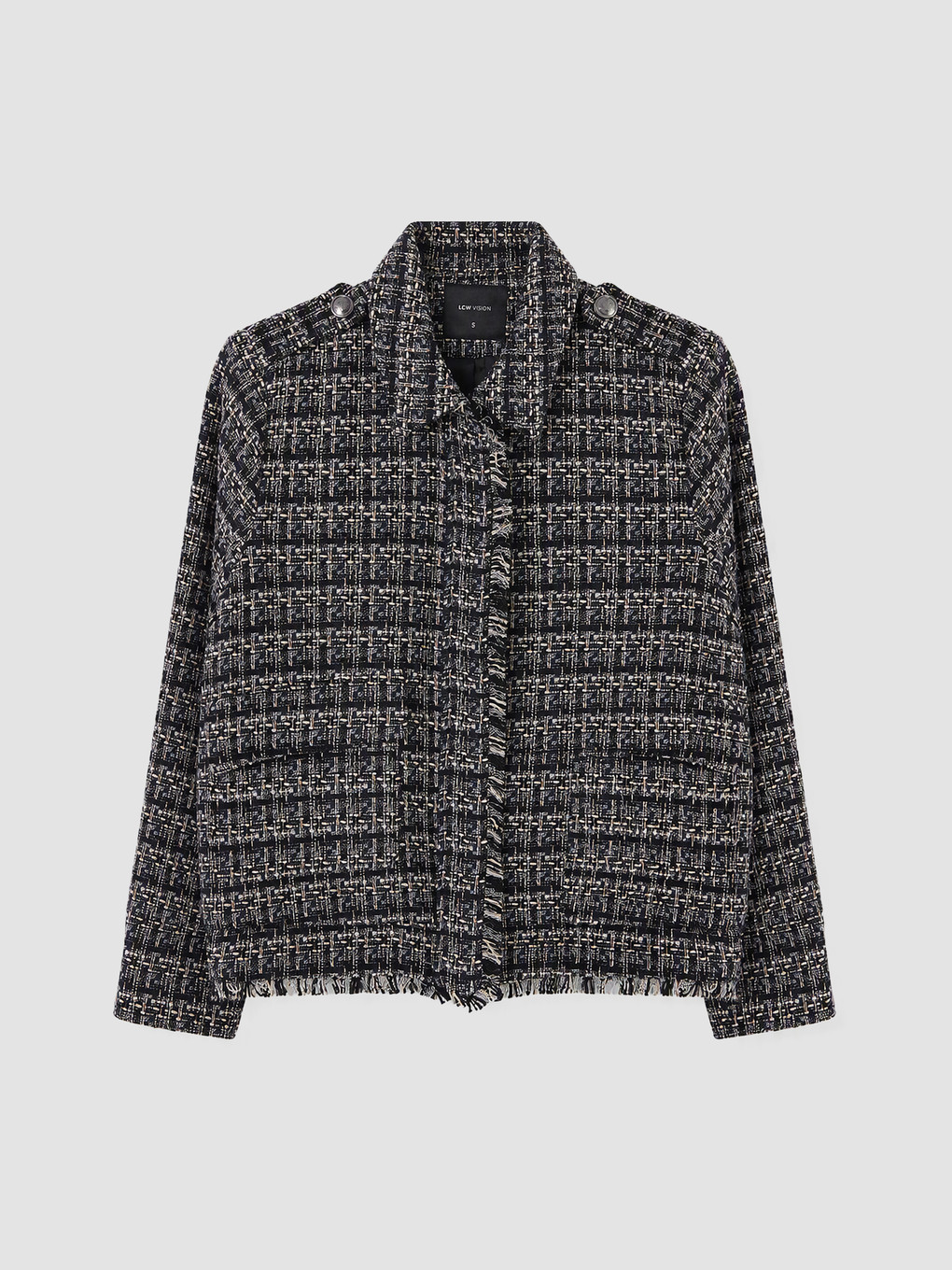 Plaid Women's Tweed Jacket