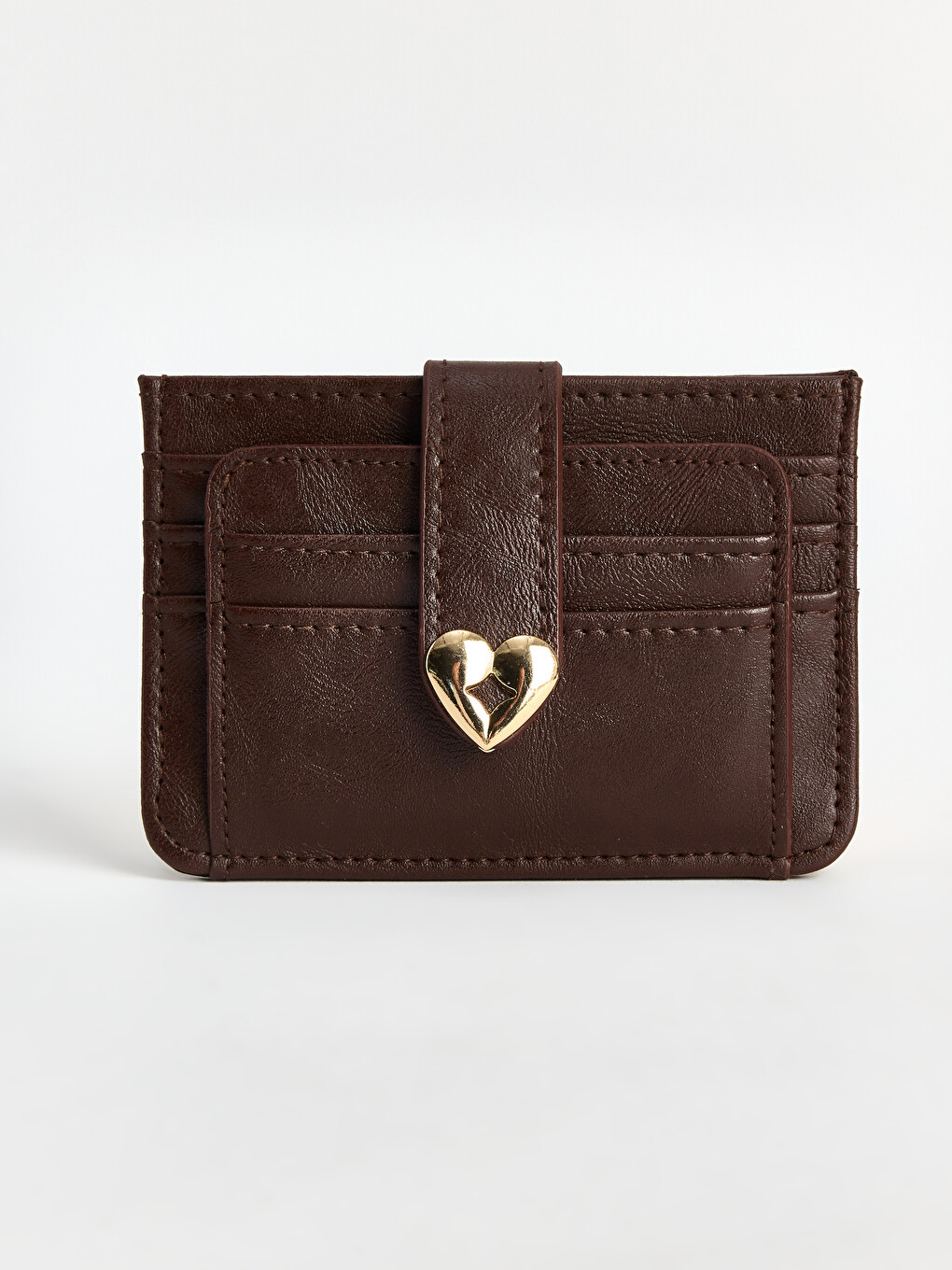 Faux Leather Women's Card Holder