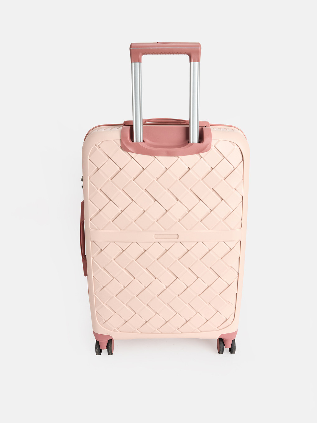 Pembe Kilit Detaylı Orta Boy Valiz-2