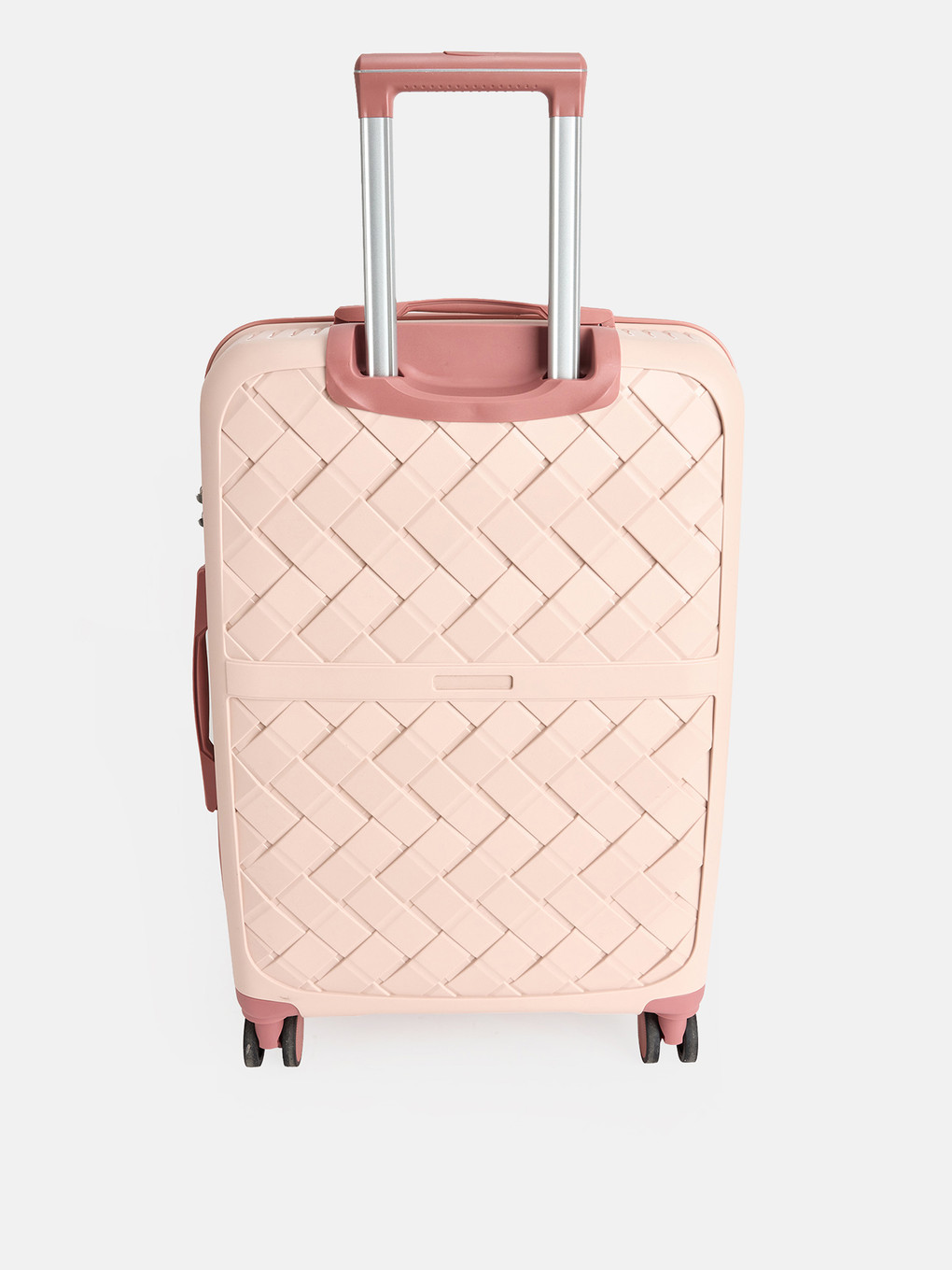 Pembe Kilit Detaylı Büyük Boy Valiz, 25 Kg Taşıma Kapasitesi Ve 360° Dönebilen Tekerlekleri İle Öne Çıkan Hafif Bir Modeldir.
ürün Ebat:29x76x29 Cm'dir-2