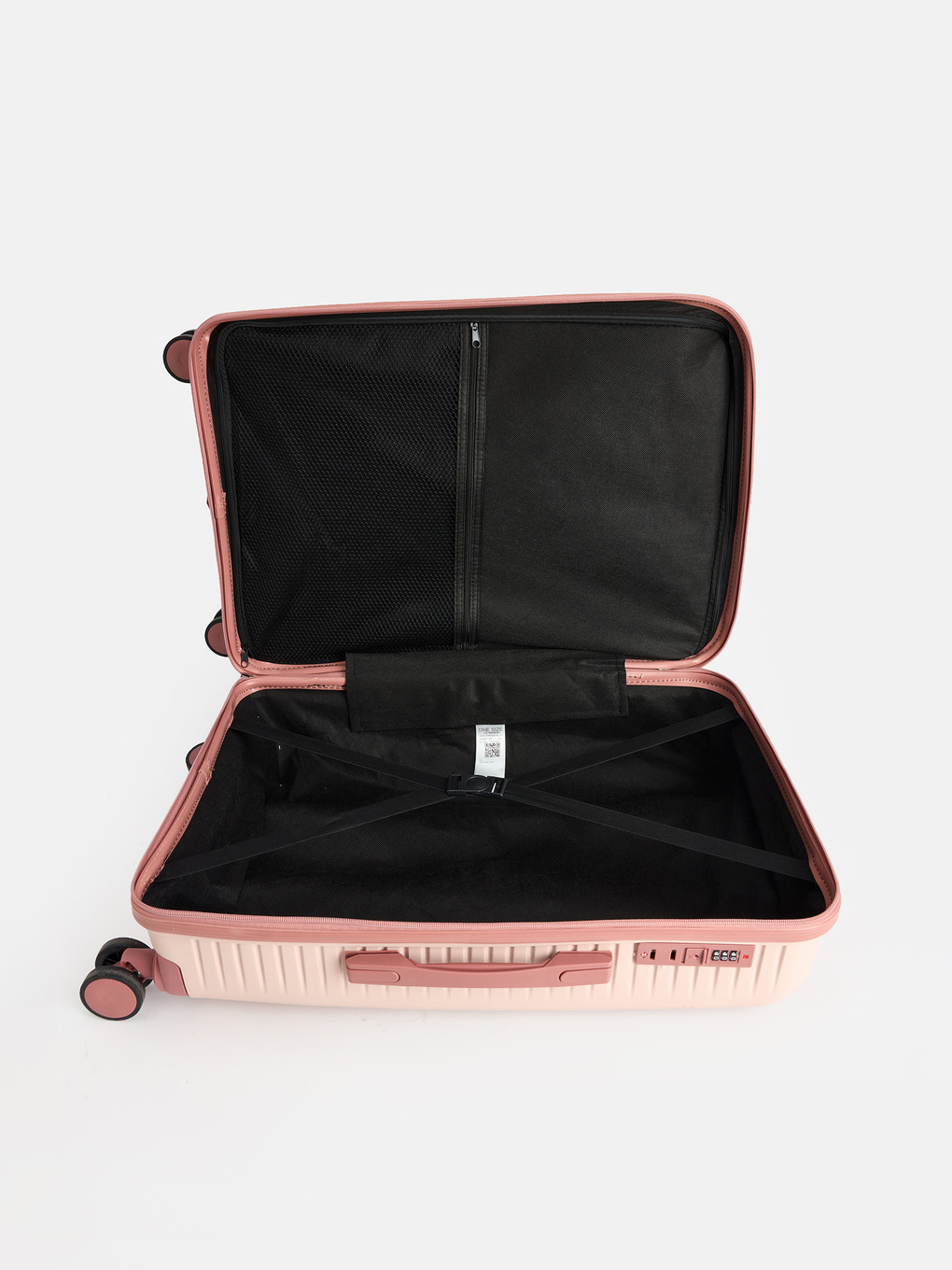 Pembe Kilit Detaylı Büyük Boy Valiz, 25 Kg Taşıma Kapasitesi Ve 360° Dönebilen Tekerlekleri İle Öne Çıkan Hafif Bir Modeldir.
ürün Ebat:29x76x29 Cm'dir-3