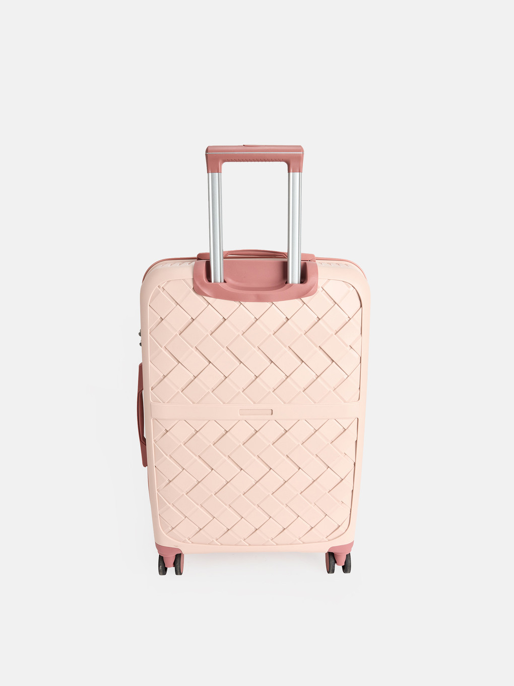 Pembe Kilit Detaylı Orta Boy Valiz-2