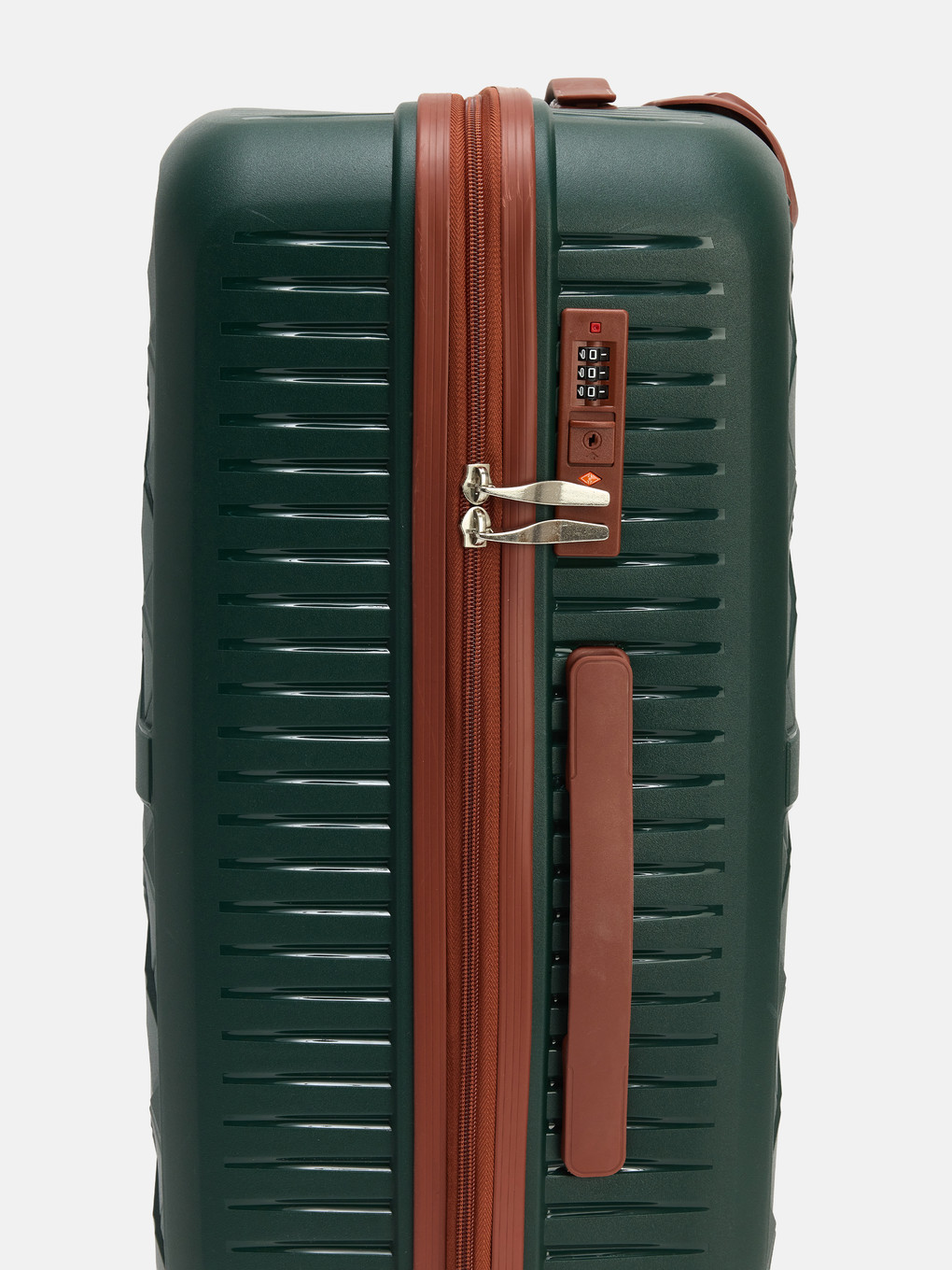 Petrol Kilit Detaylı Orta Boy Valiz-2