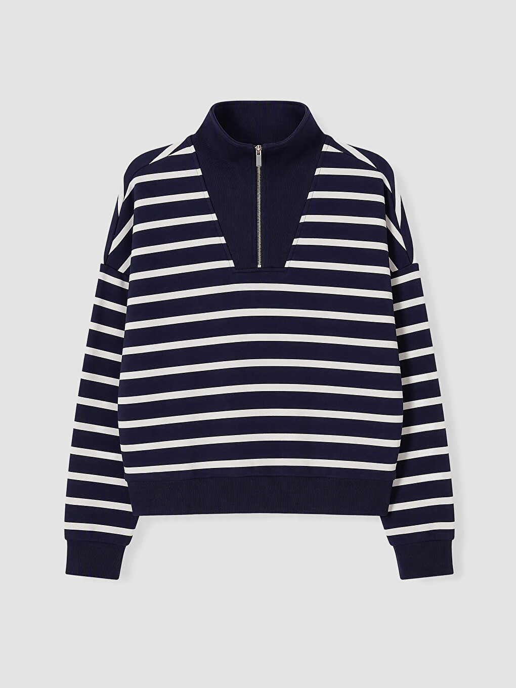 Bluza Sportive Oversize Me Shirita Për Gra