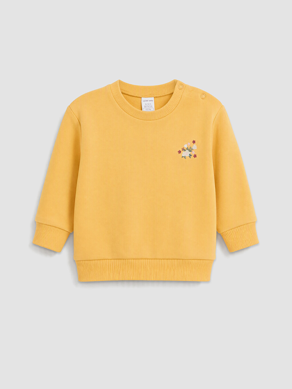 Embroidered Baby Girls' Tracksuit Set-1