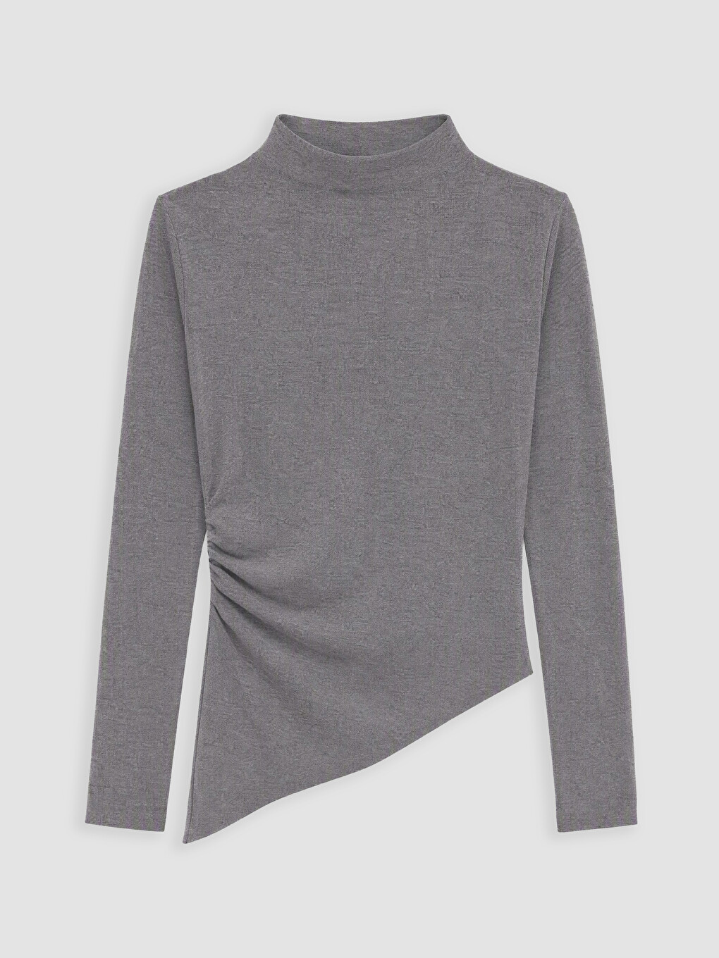 Mock Neck Asymmetric Cut Women's Body